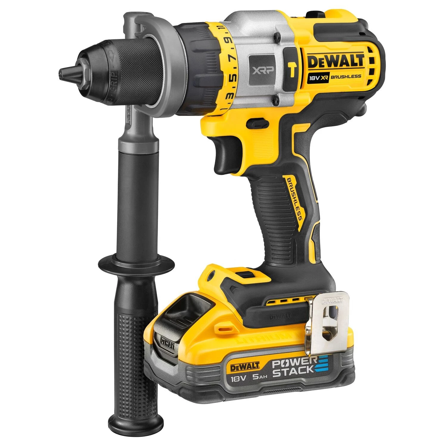DeWALT DCD999H2T 18V Li-ion accu klopboor-/schroefmachine set (2x 5.0Ah accu) in TSTAK - 126Nm-image
