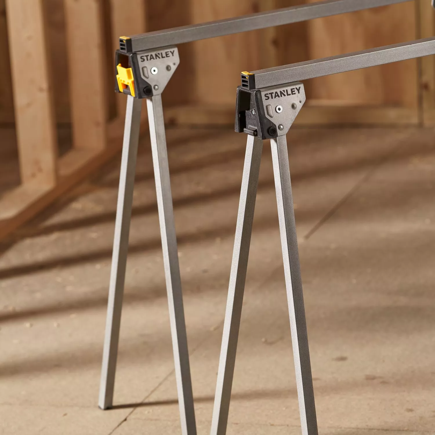 Stanley STST81337-1 Metal Sawhorse Essential (paire)-image