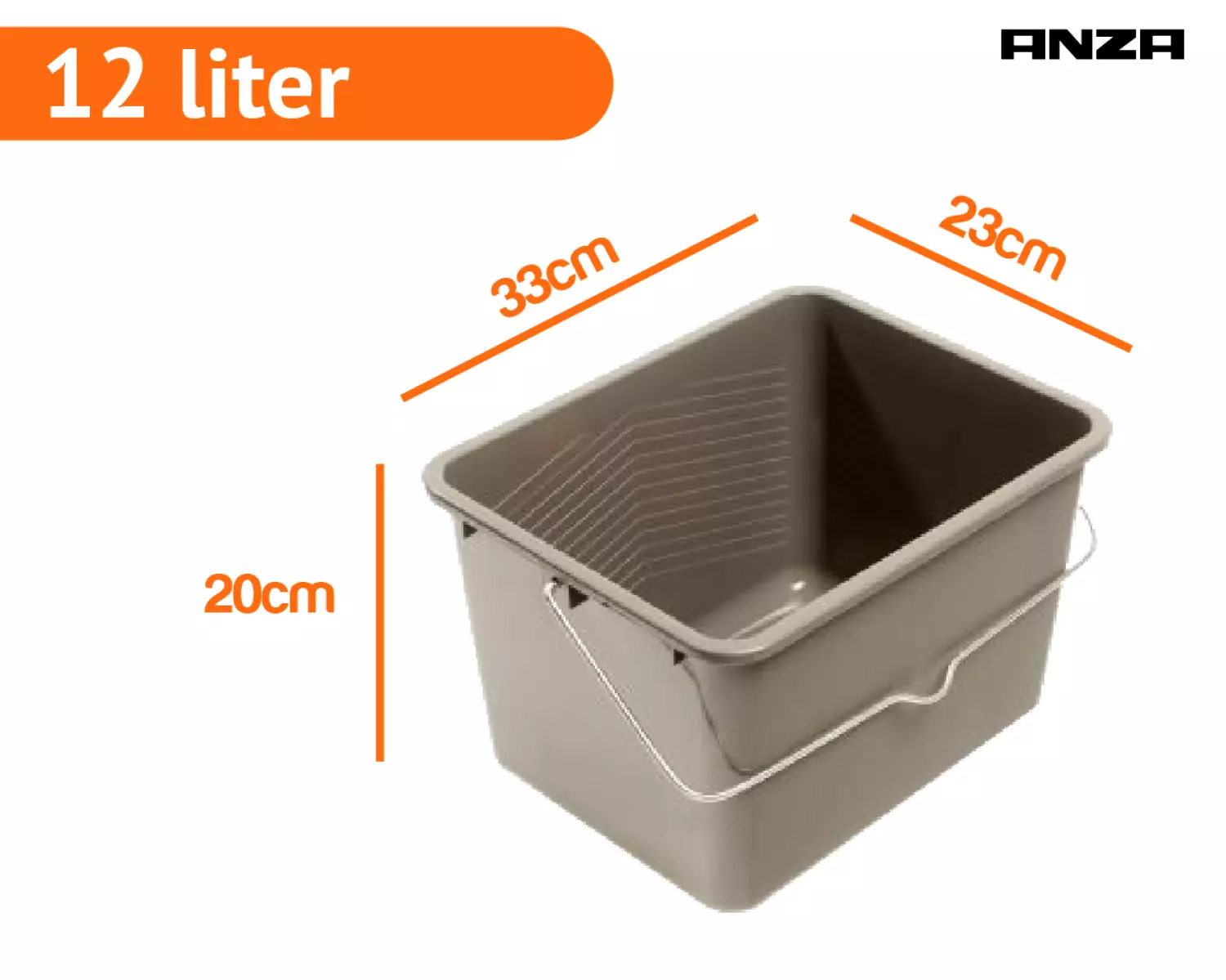 Paintura Seau à peinture - 12 litres-image