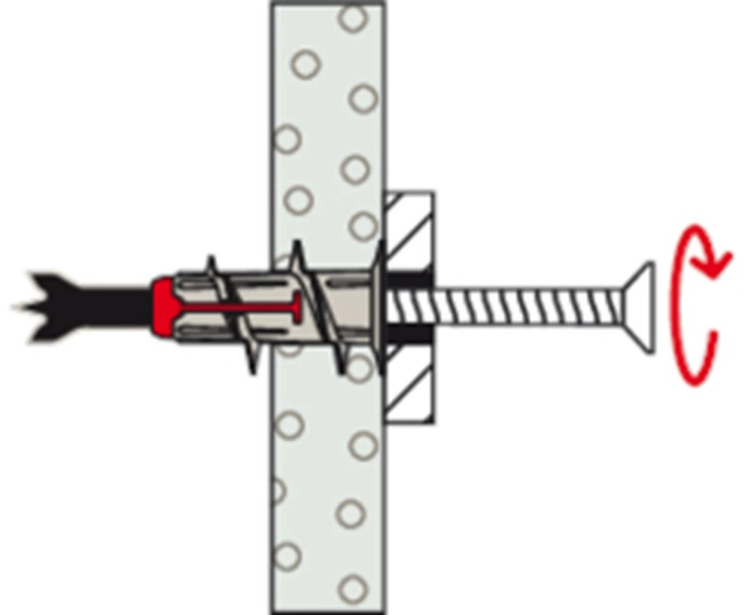 Fischer 545677 DuoBlade zelfborende gipsplaatplug (40st)-image