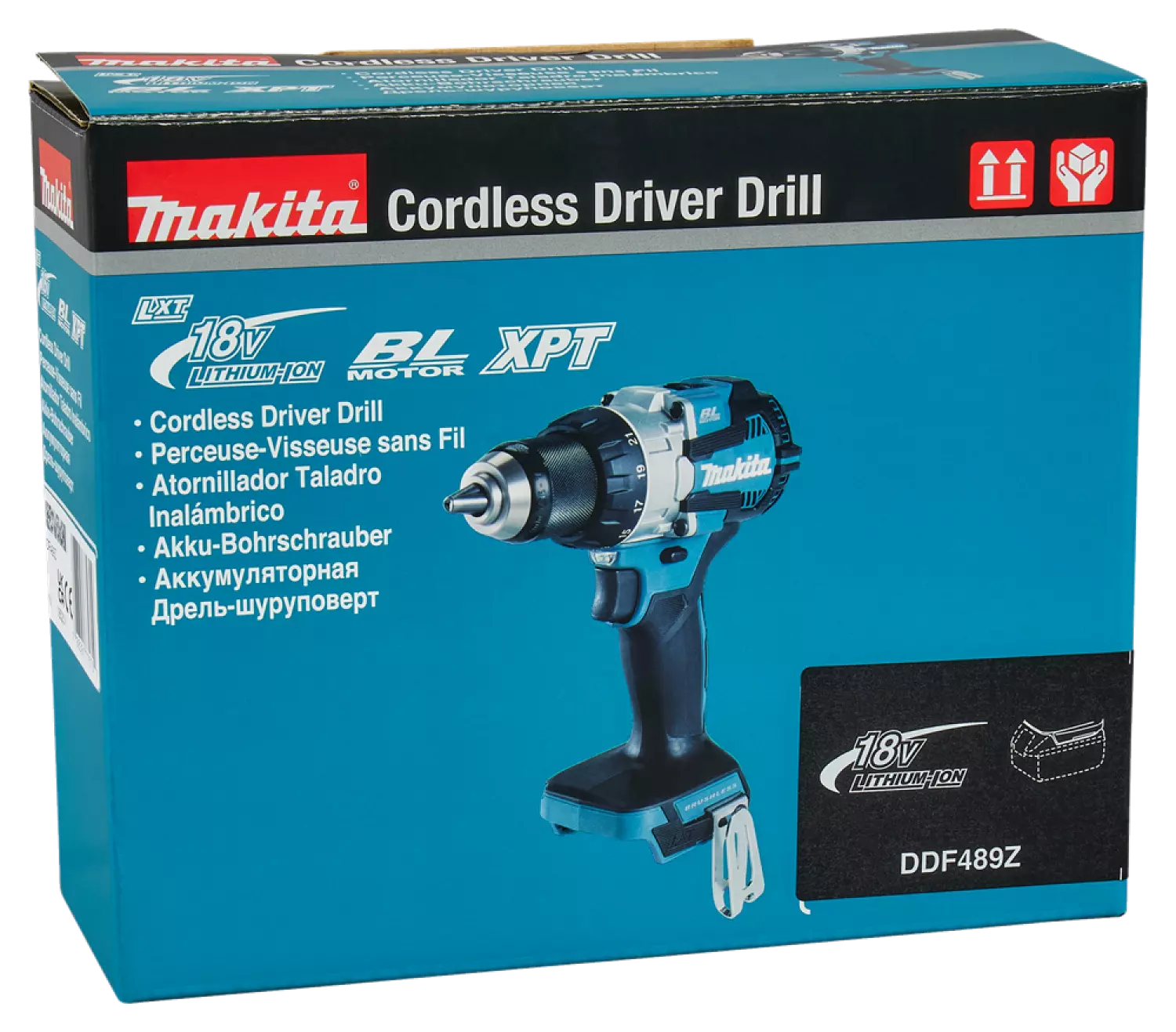 Makita DDF489Z Machine à Percer Corps - 18V Batterie 73Nm-image