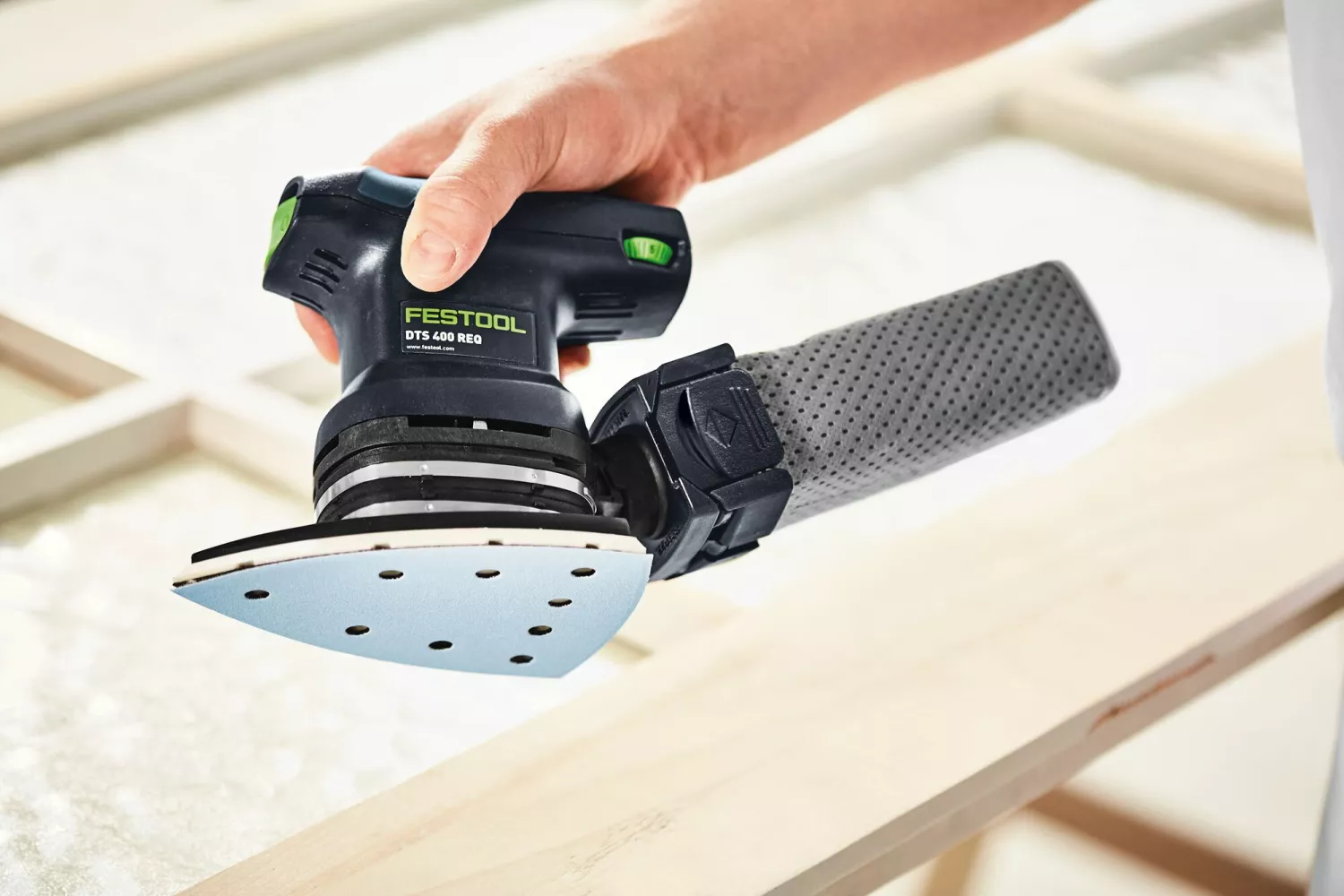 Festool DTS 400 REQ-Plus Deltaschuurmachine in systainer - 250W - 100x150mm-image