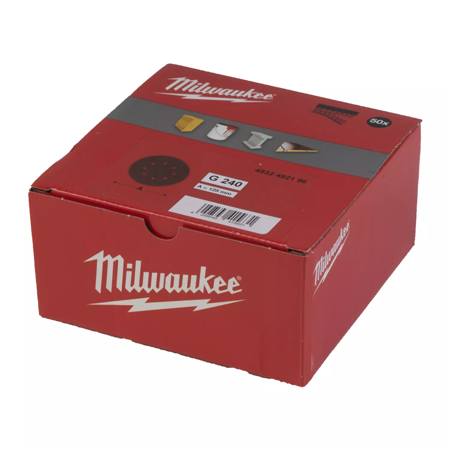 Disque Abrasif Milwaukee 4932492196 125/8 HL G240-50-image