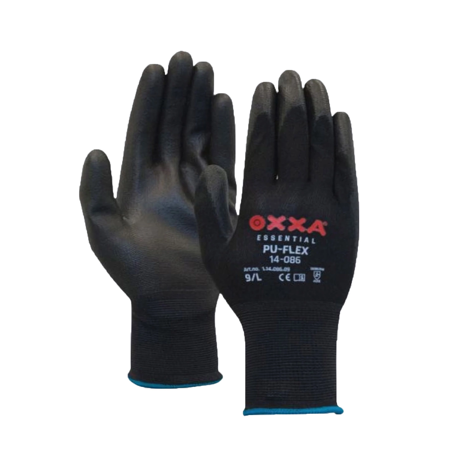Oxxa 14-086 PU-Flex Werkhandschoenen - PU - 9/L (12 stuks)-image