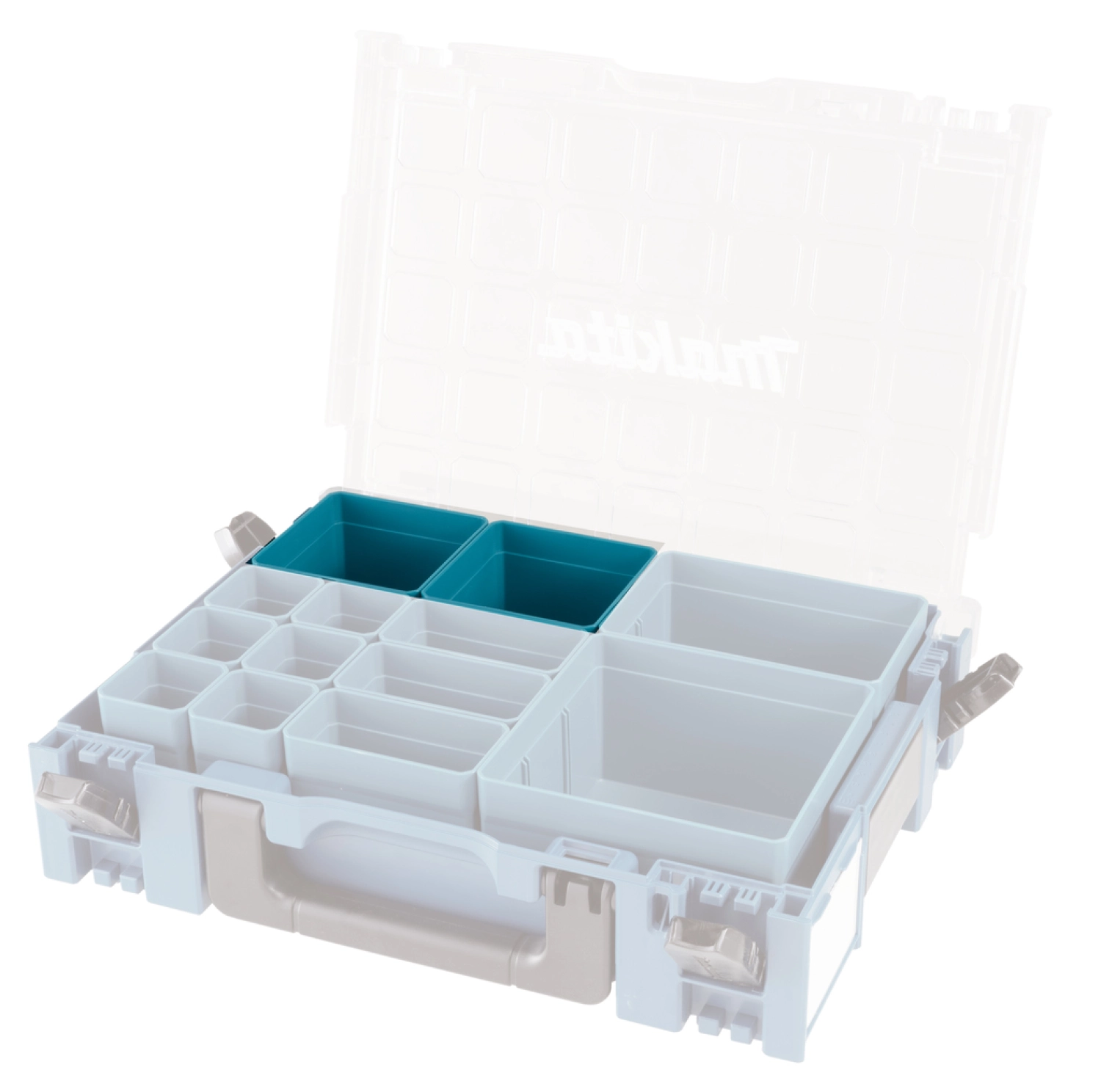 Makita 191X95-9  Bac d'insertion - 100x100mm - Organiseur Mbox-image