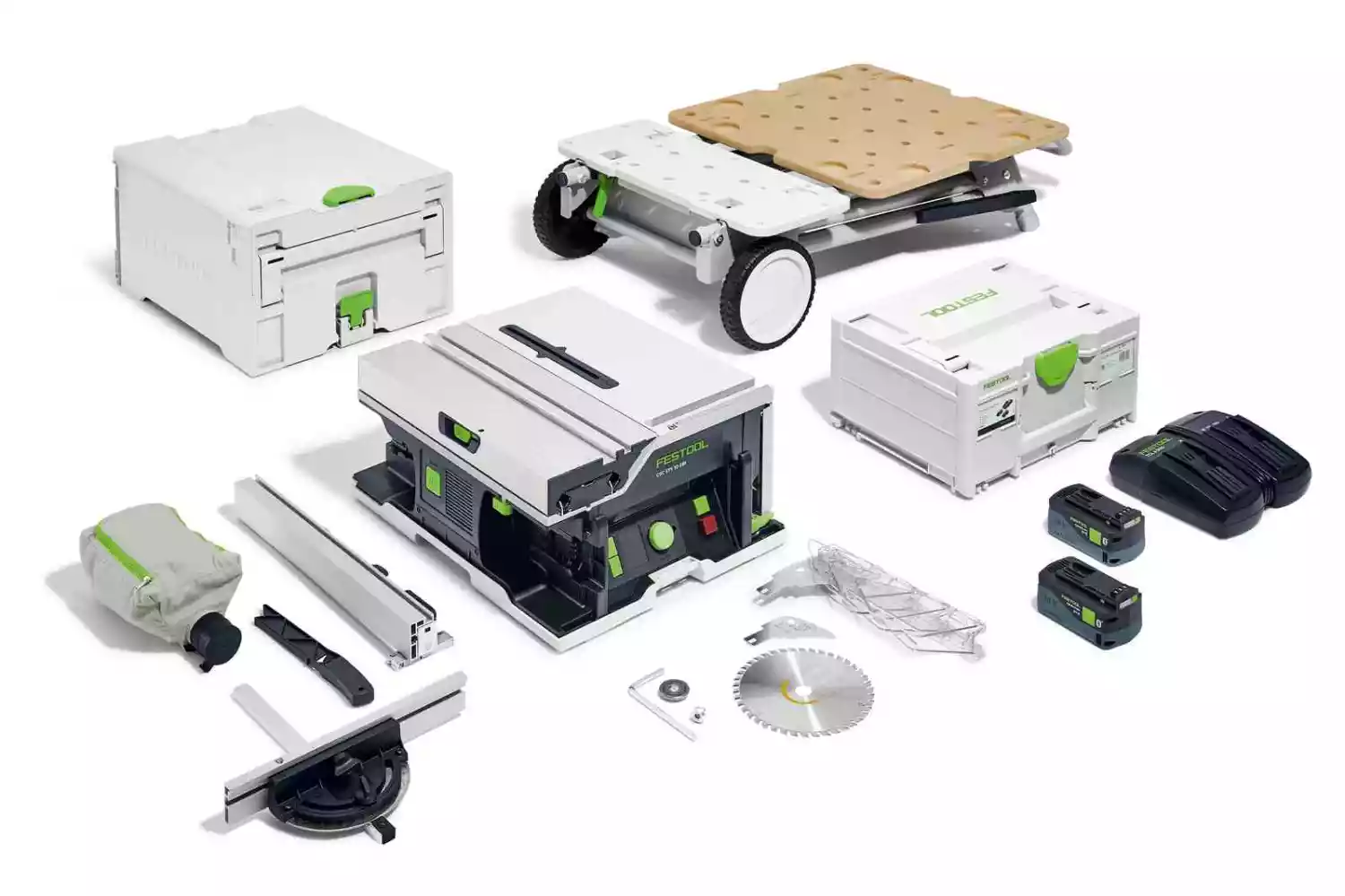 Festool CSC SYS 50 EBI-Set Scie à table sans fil-image