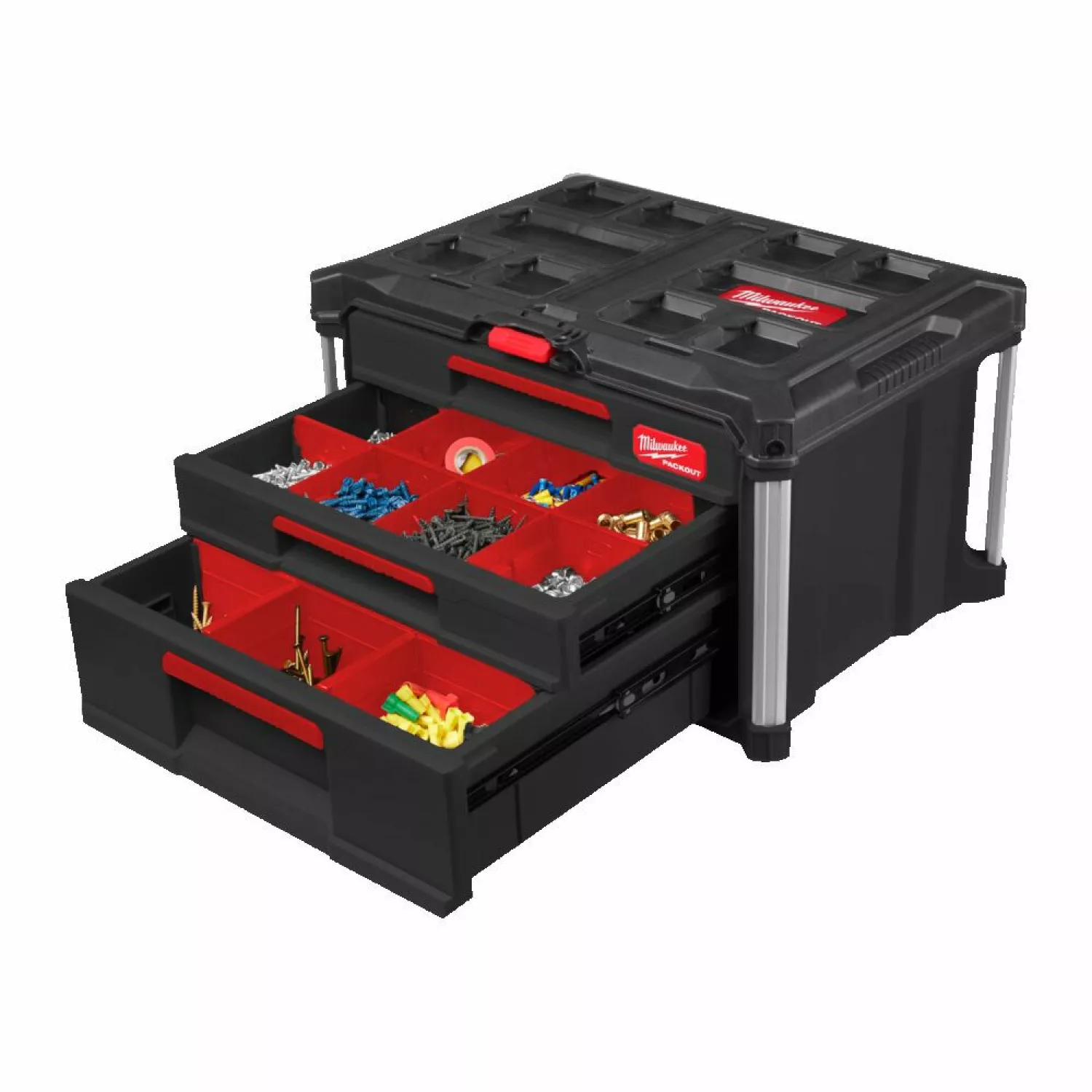 Milwaukee 4932493190 Packout tool case 2+1 tiroirs-image