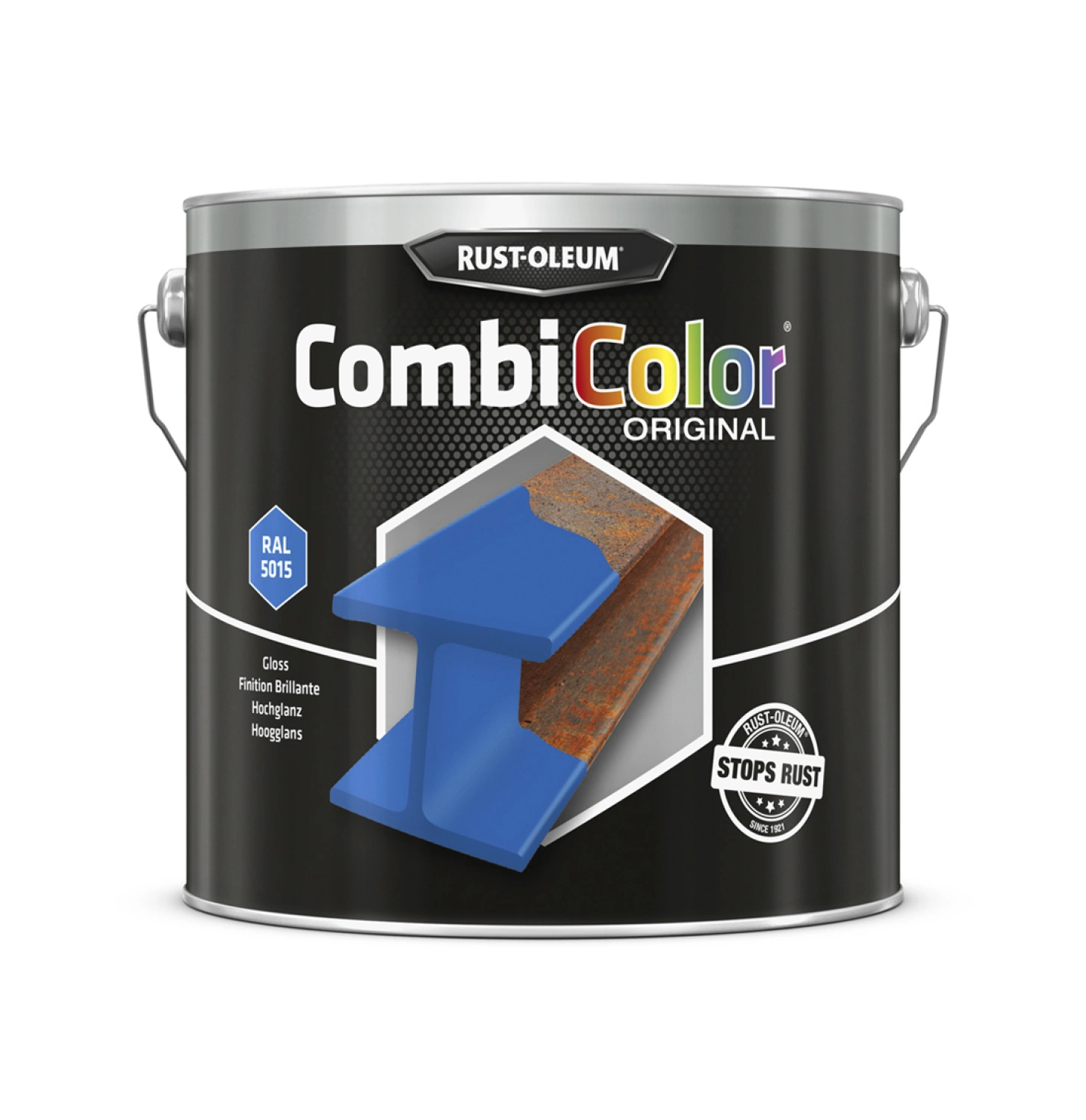 Rust-Oleum Combicolor Hoogglans - RAL 5015 hemelsblauw - 0,75L-image