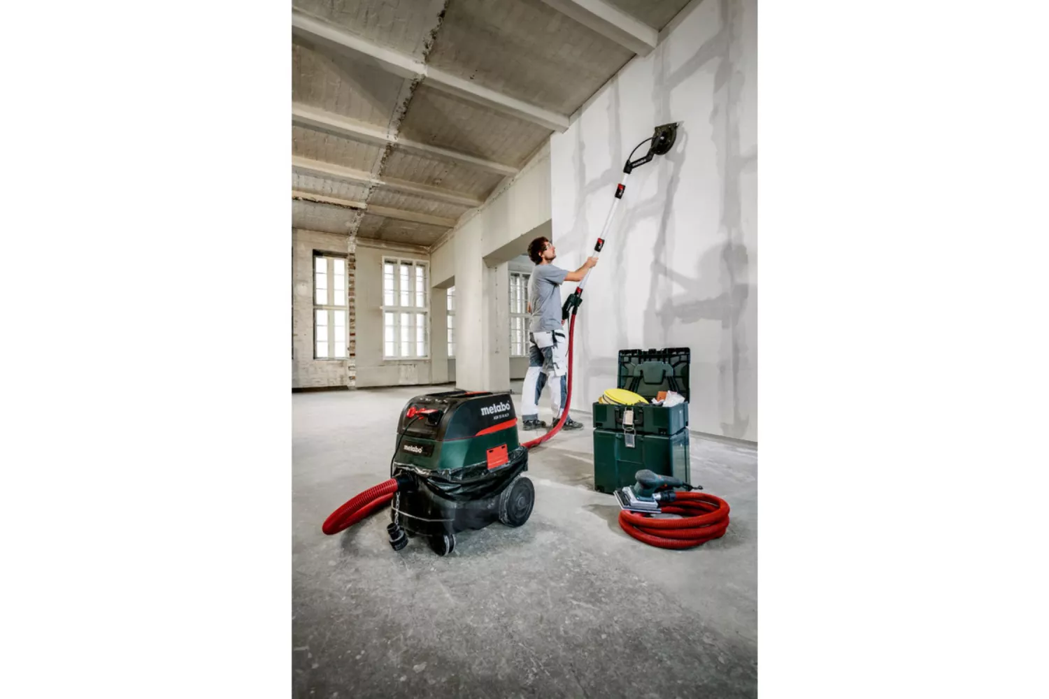 Metabo 690886000 Ponceuse à long manche 225mm (LSV 5-225)-image