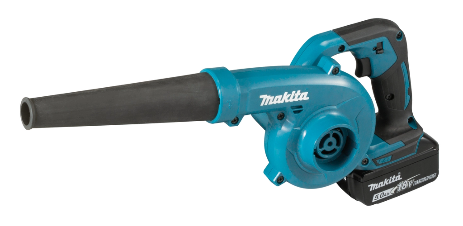 Souffleur sans-fil Makita DUB185RT - 18V Li-ion - 1 batterie 5,0 Ah - 192m³/h-image