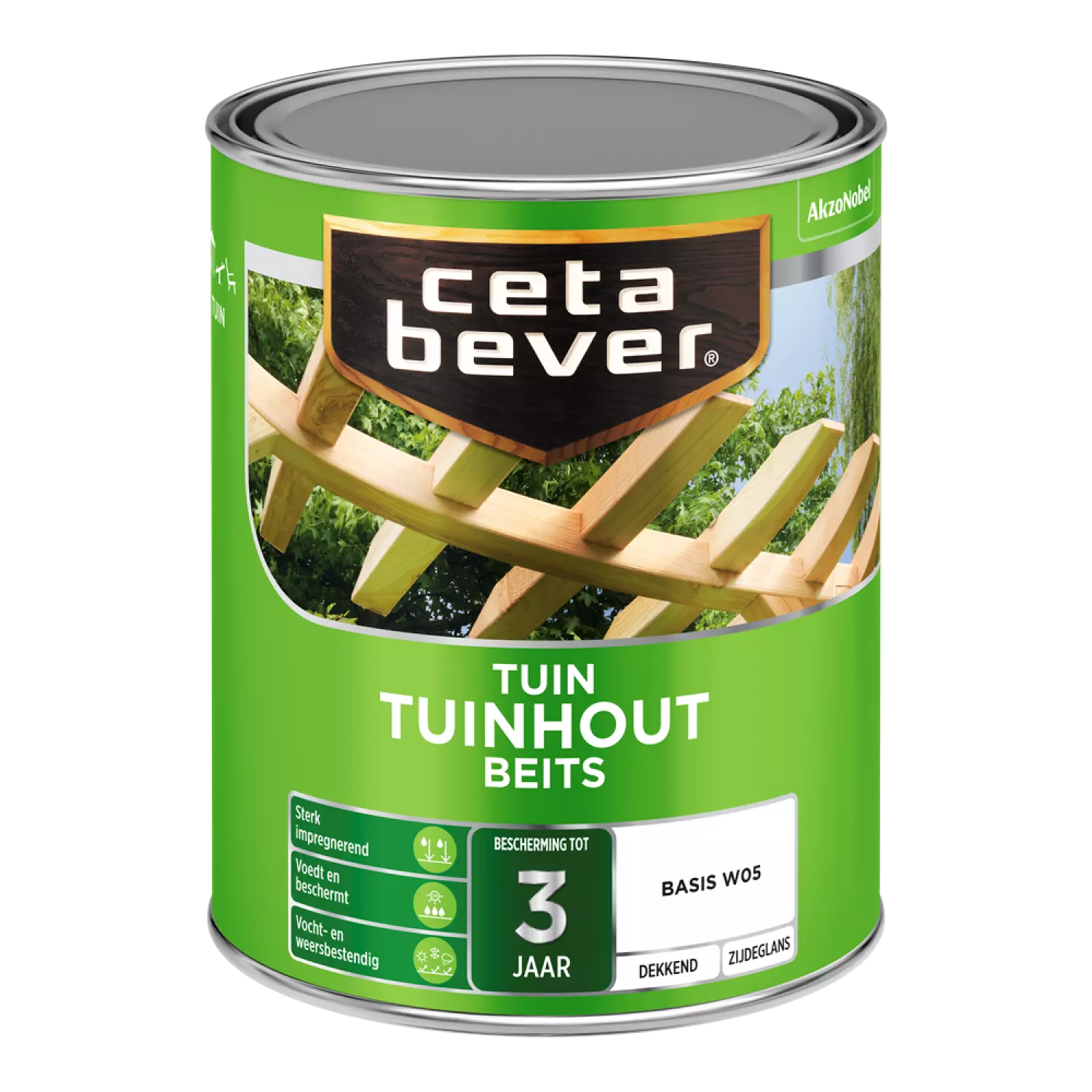 Cetabever Tuinbeits Tuinhout Dekkend - op kleur gemengd - 1L-image