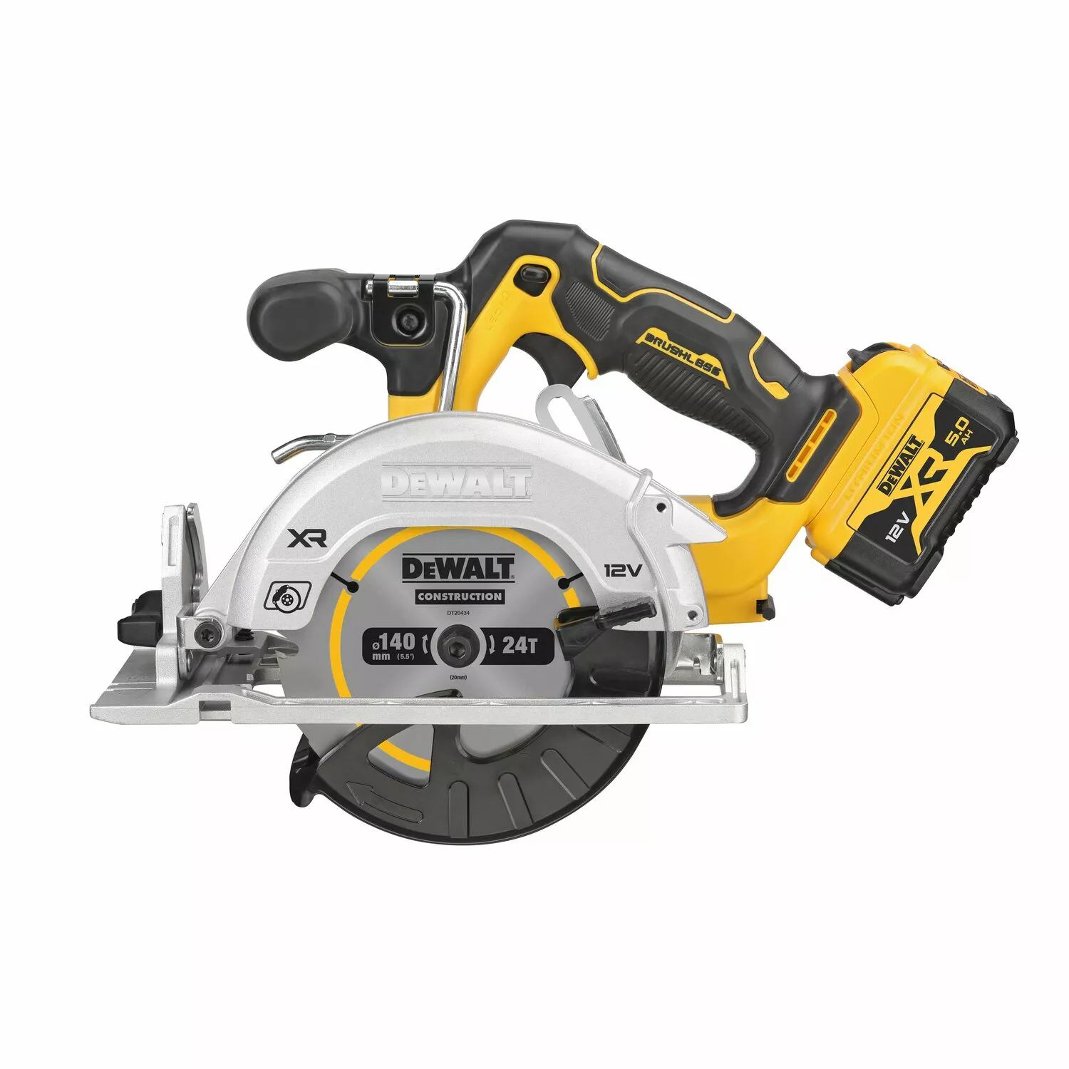 DeWALT DCS512P2 Scie circulaire sans fil-image