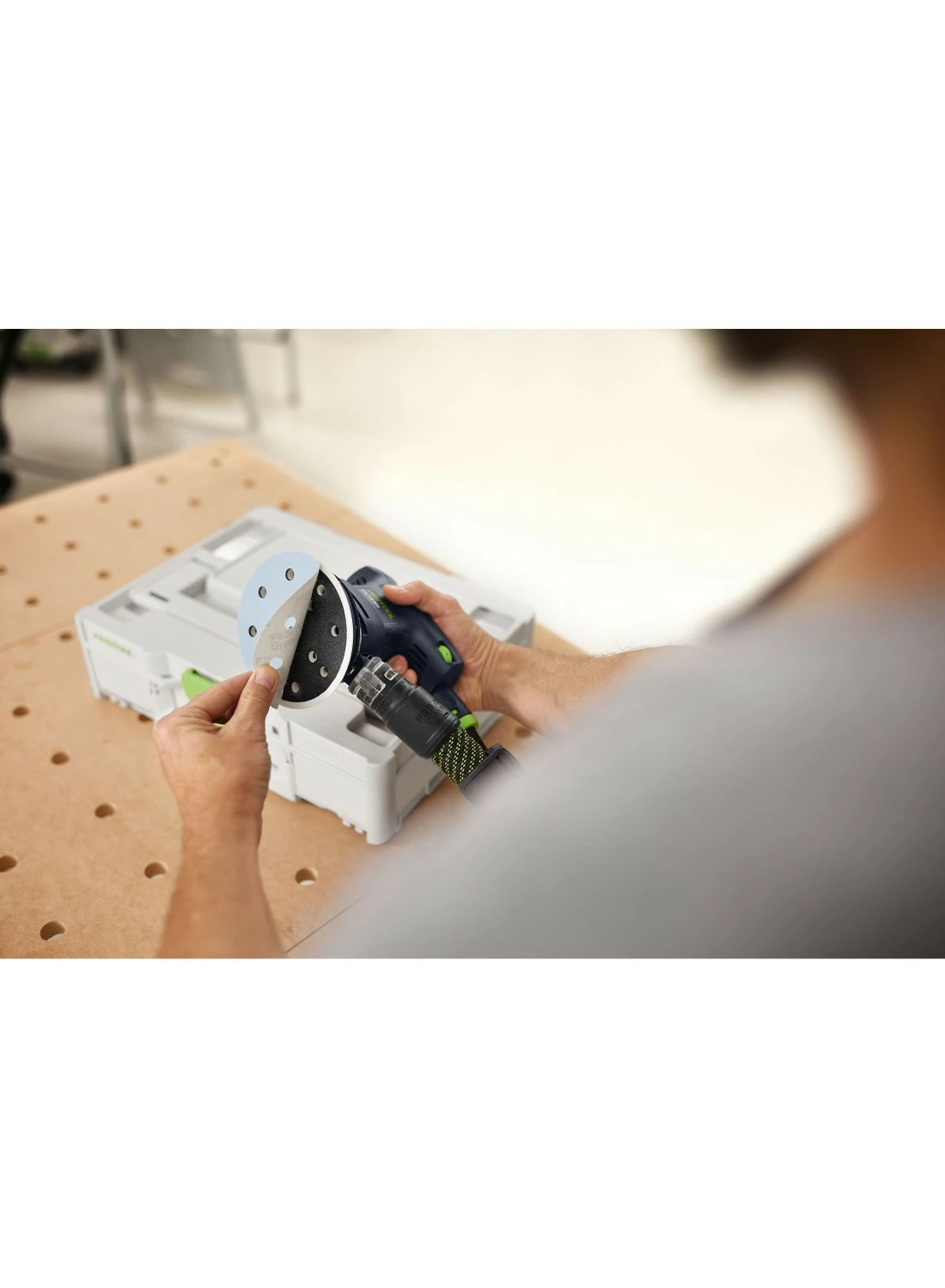 Festool 578193 Disques abrasifs SYS-STF D125 GR-Set en systainer-image