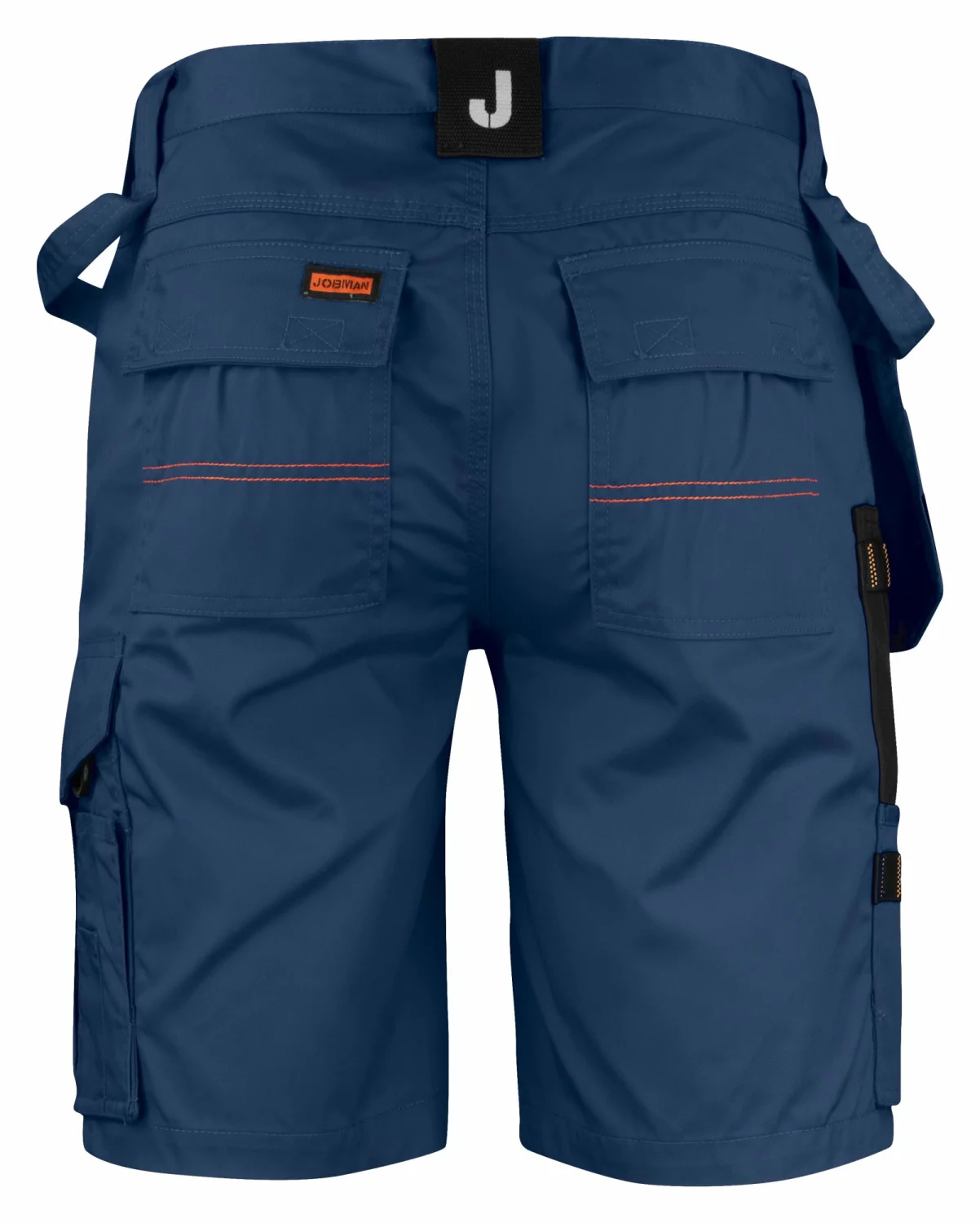 Jobman 2722 Werkbroek kort Holsterpocket - Maat 52 - Blauw / Zwart-image