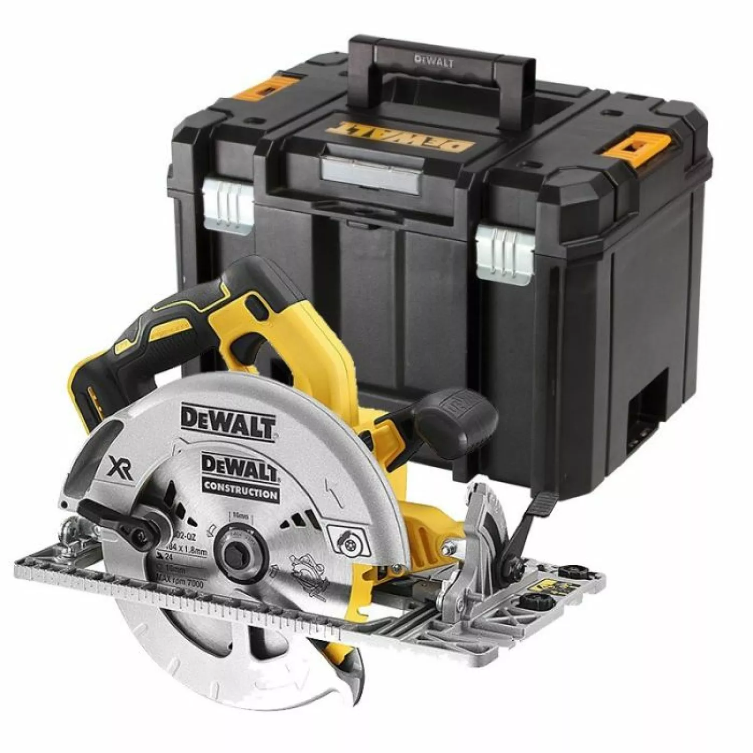 DeWALT DCS572NT-XJ XR 18V Li-ion XR accu cirkelzaag body in TSTAK - 184mm-image