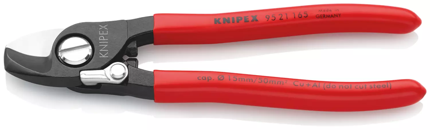 Knipex 9521165 Kabelschaar met openingsveer - 165mm-image