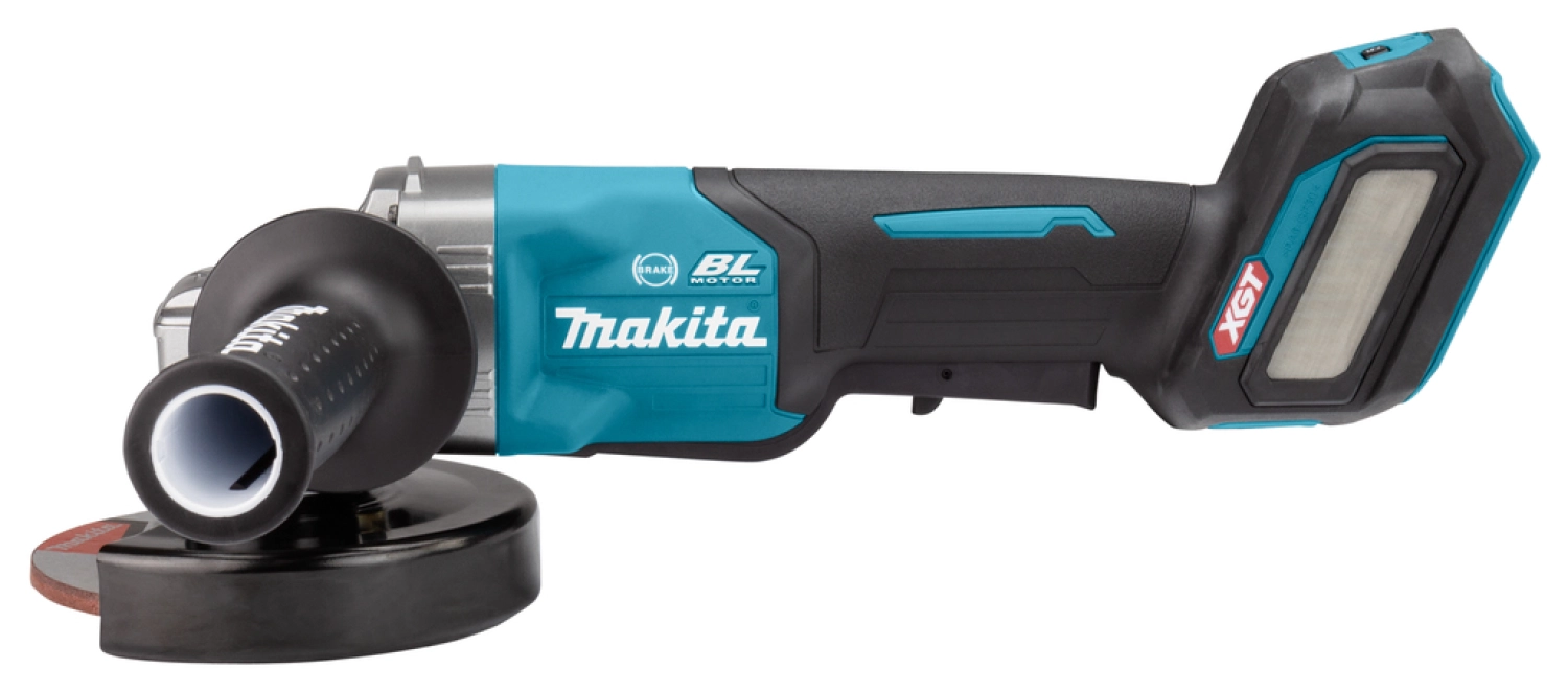 Makita GA029GM201 40V Max Li-Ion accu haakse slijper set (2x 4,0Ah) in Mbox - 125mm - koolborstelloos-image