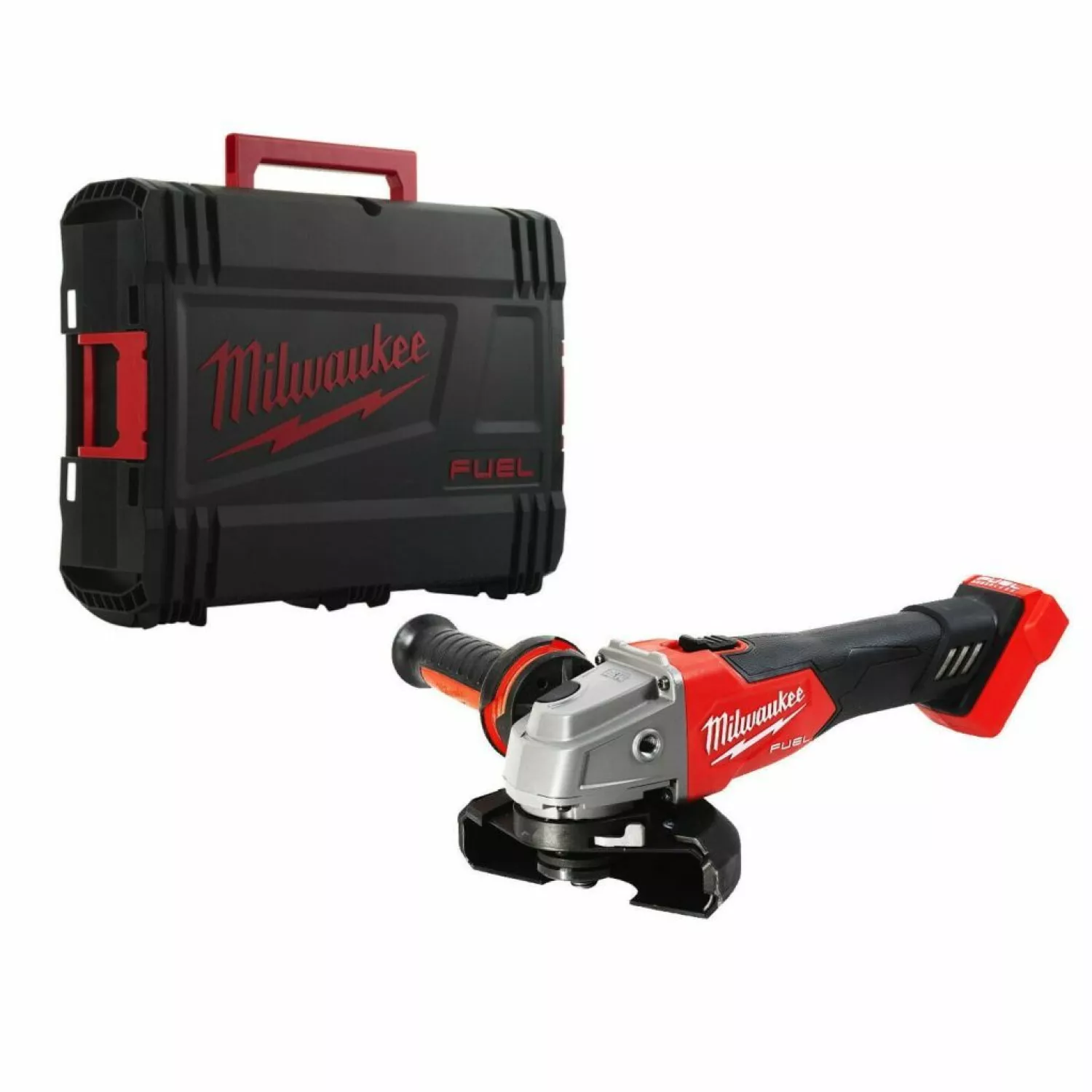 Milwaukee M18 FSAG125X-0X 18V Li-Ion Accu haakse slijper body in HD Box - 125mm - koolborstelloos - schuifschakelaar-image