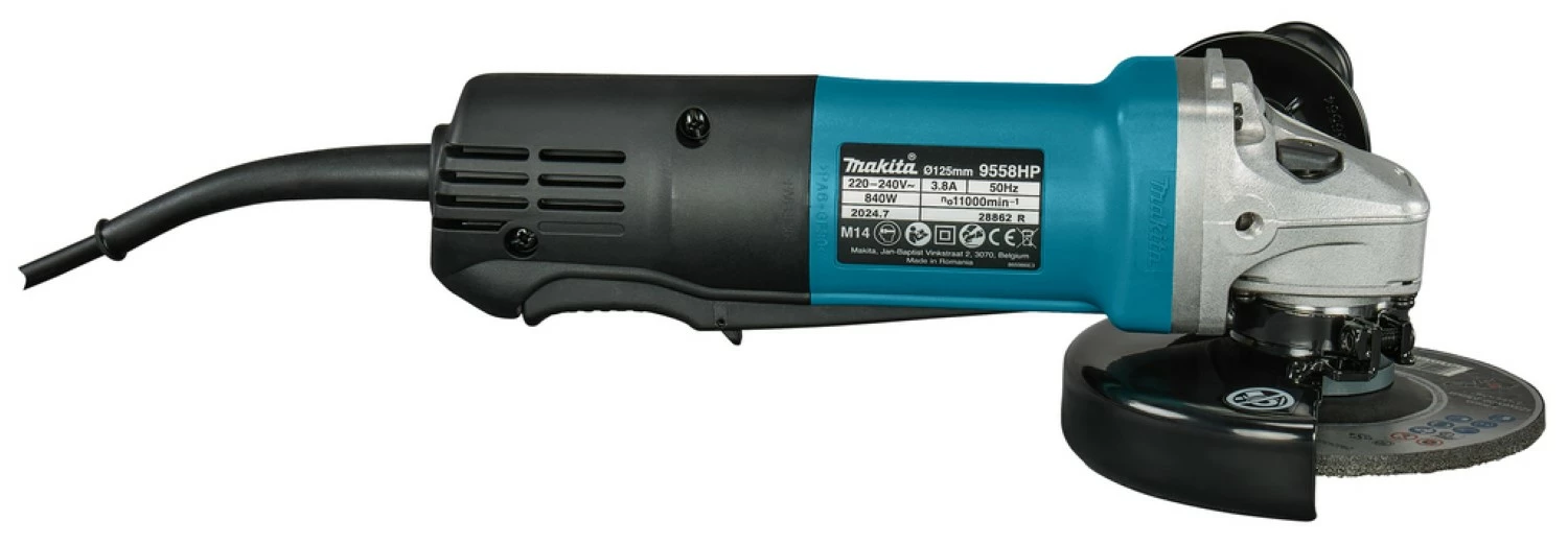 Makita 9558HPGY Meuleuse d'angle - 840W - 125mm-image