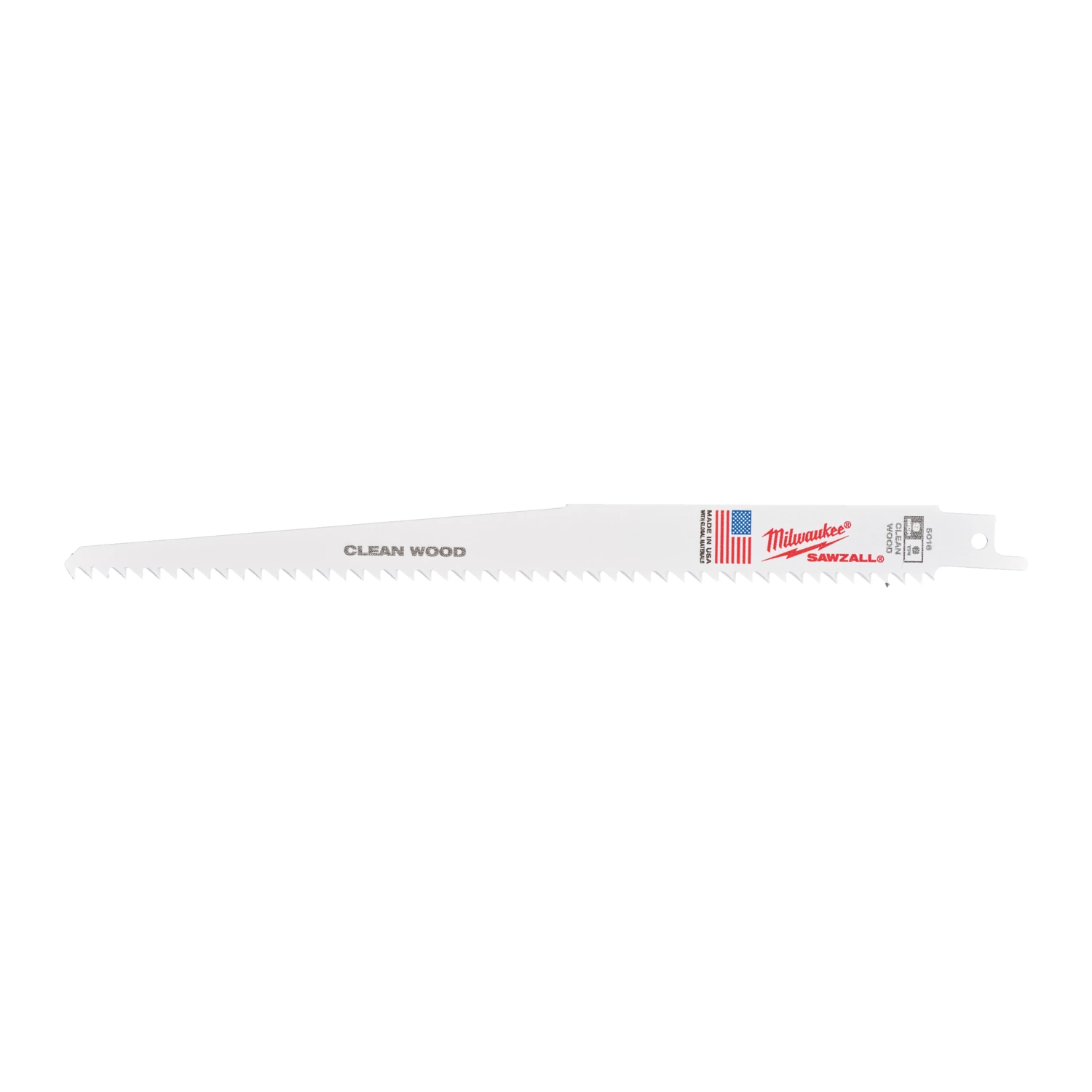 Milwaukee 48475016 Lame de scie alternative Sawzall - 230 x 6TPI - bois/plastique - 5 pcs.-image