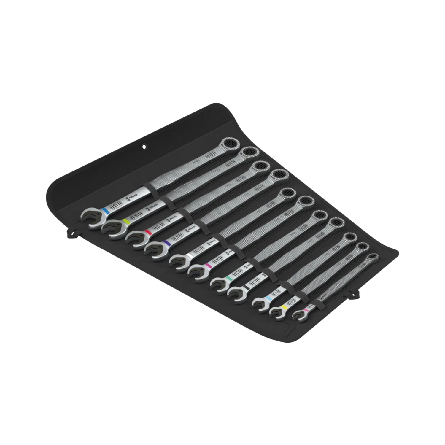 Wera 0502038200111-delige  6007 Joker 11 Set 1 Steek-/ringratelsleutelset in etui - 8-19 mm