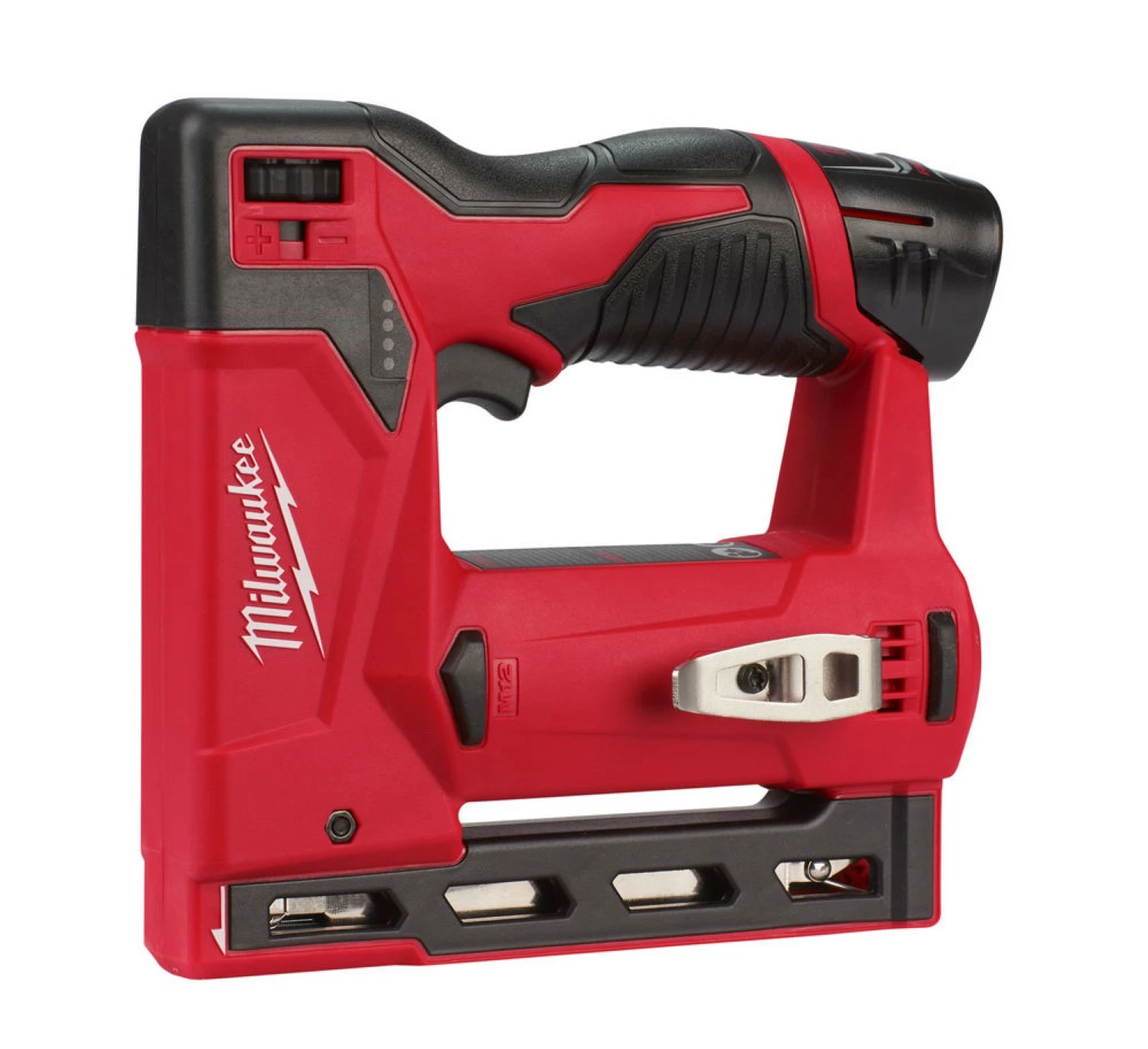 Milwaukee M12 BST-202X Set Cloueuse sans fil Li-ion 12V (2 x 2,0 Ah d'accu) en boîte HD - 6-14mm-image