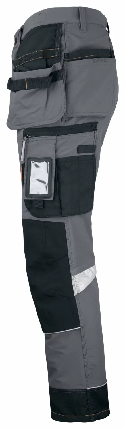 Jobman 2191 Werkbroek Stretch - Maat 44 - Grijs/Zwart-image