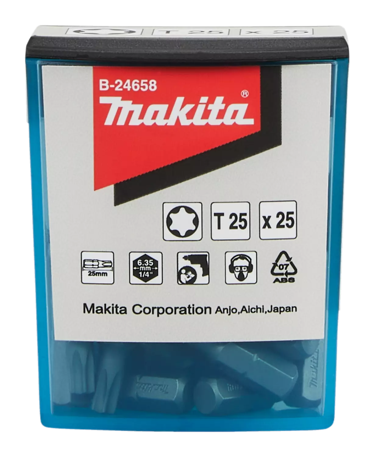 Makita B-24658 Schroefbit - T25x25mm (25st)-image