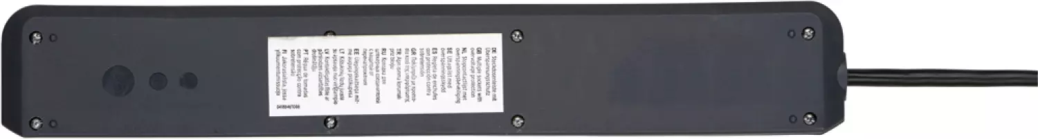 Brennenstuhl 1159710 6 Voudige Stekkerdoos met overspanningsbeveiliging - 3680W - 1,5m x 34cm-image