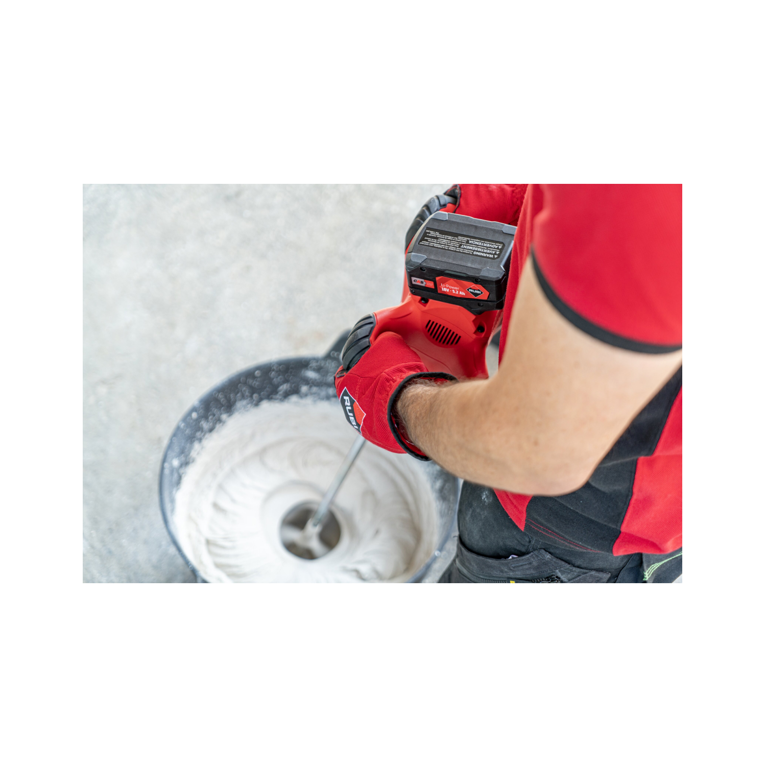 Rubi 61993 RUBIMIX-E9 ENERGY CAS Mixeur sans fil avec fouet-image