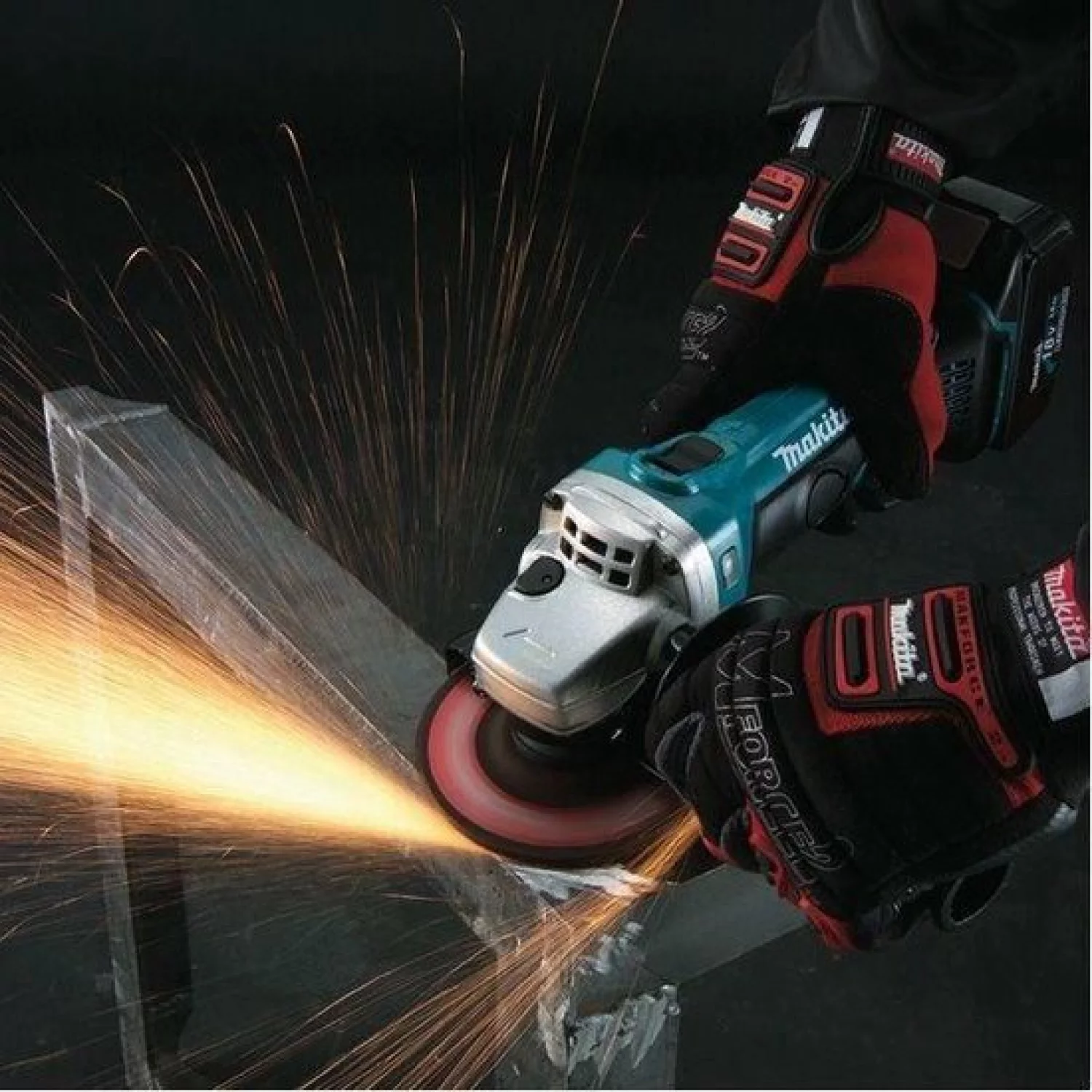 Makita DGA452Z 18V Li-ion Accu haakse slijper body - 115mm-image