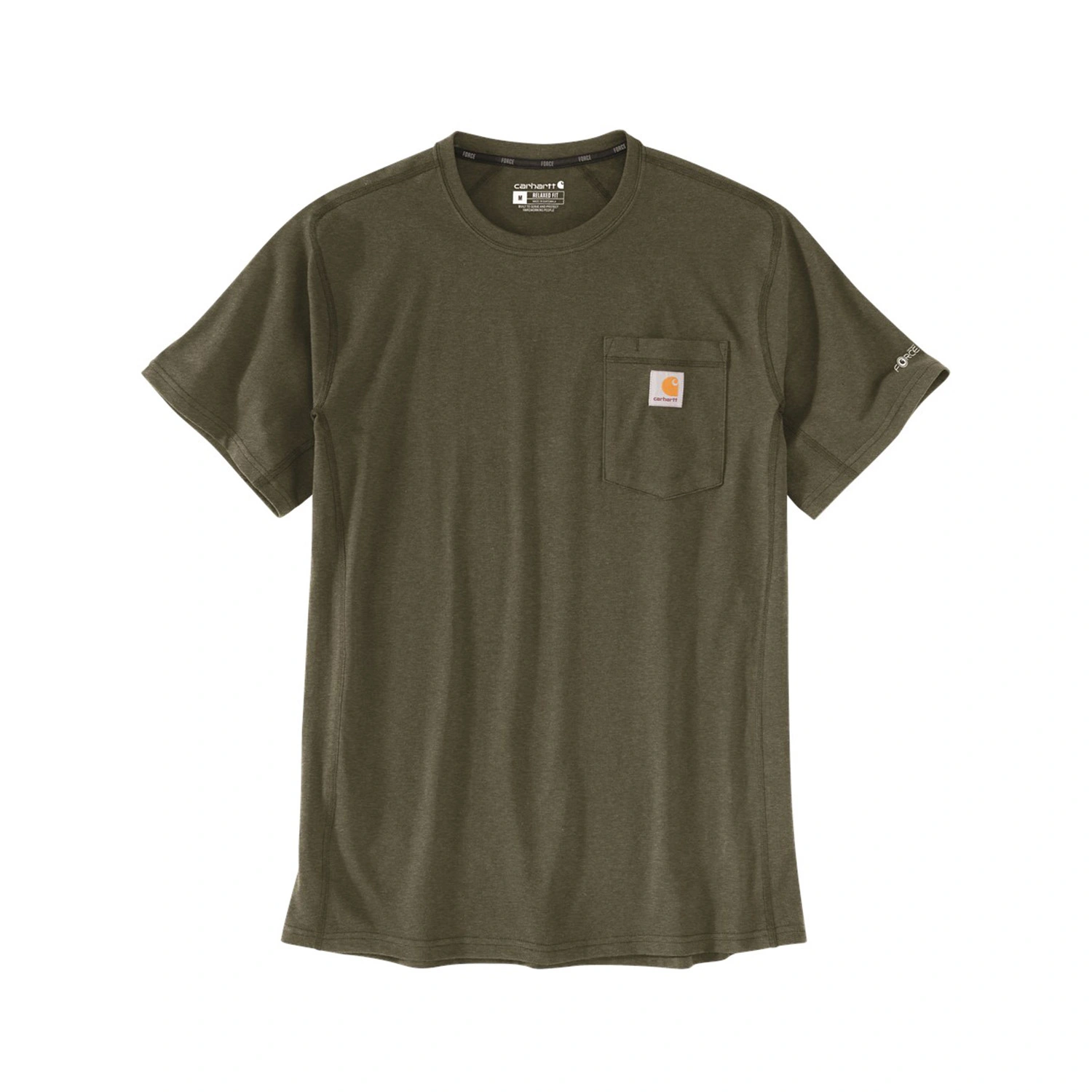 Carhartt Force Pocket T-Shirt Basil Heather - L