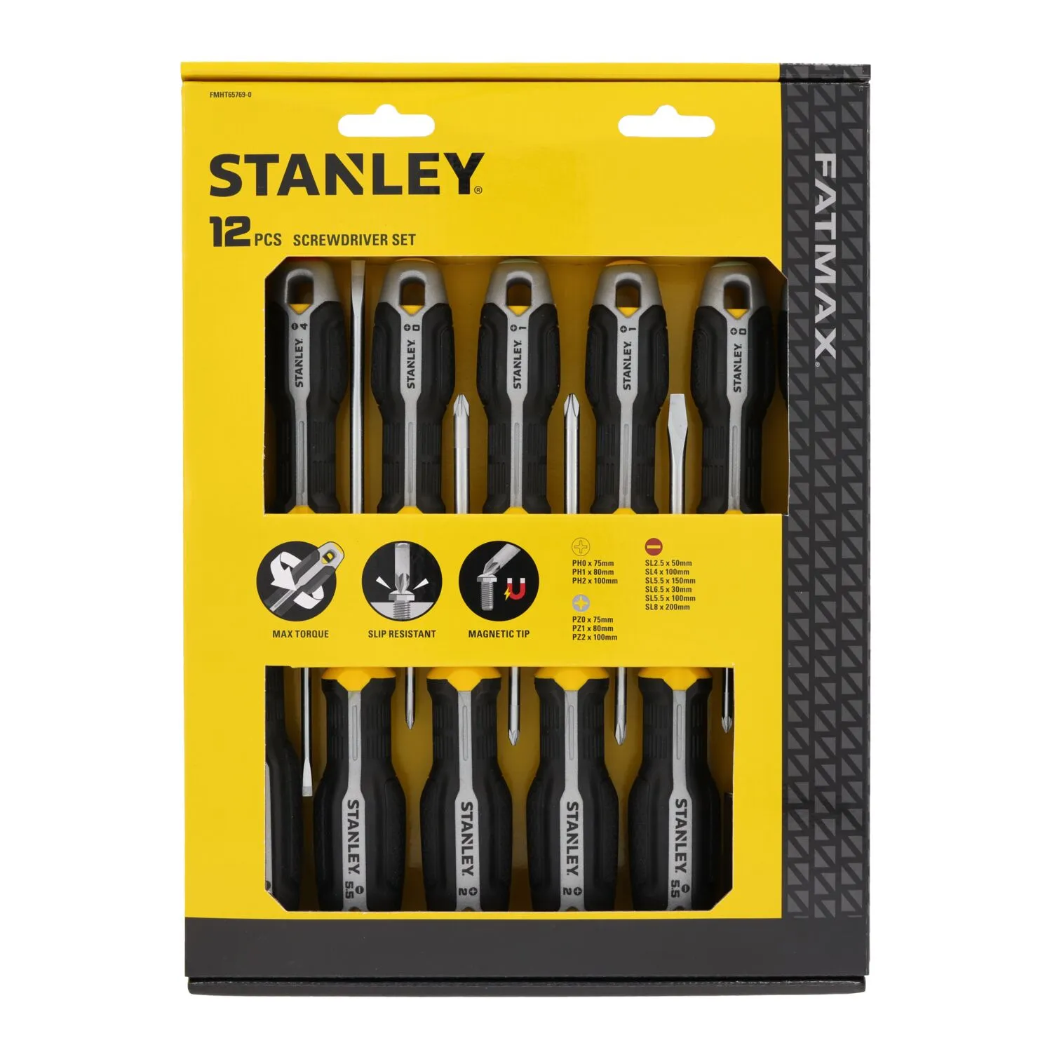 Stanley FMHT65769-0 FATMAX 12-delige Schroevendraaierset - PH/PZ/SL