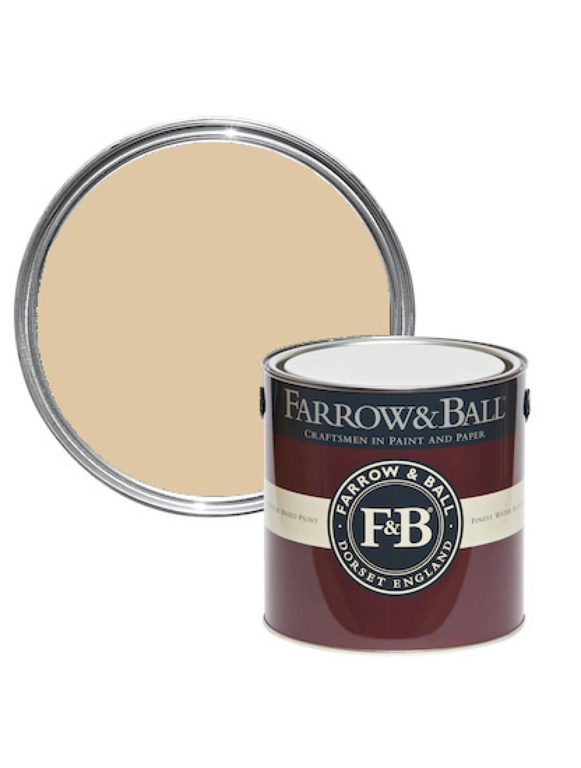 Farrow & Ball Estate Eggshell Double Cream No. 9907 - 2.5L-image