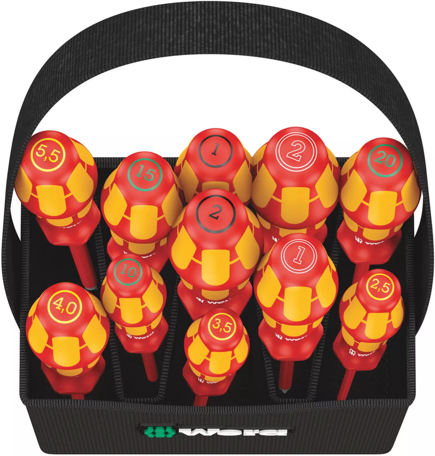 Wera Kraftform 2go 100, 11 pièces-image