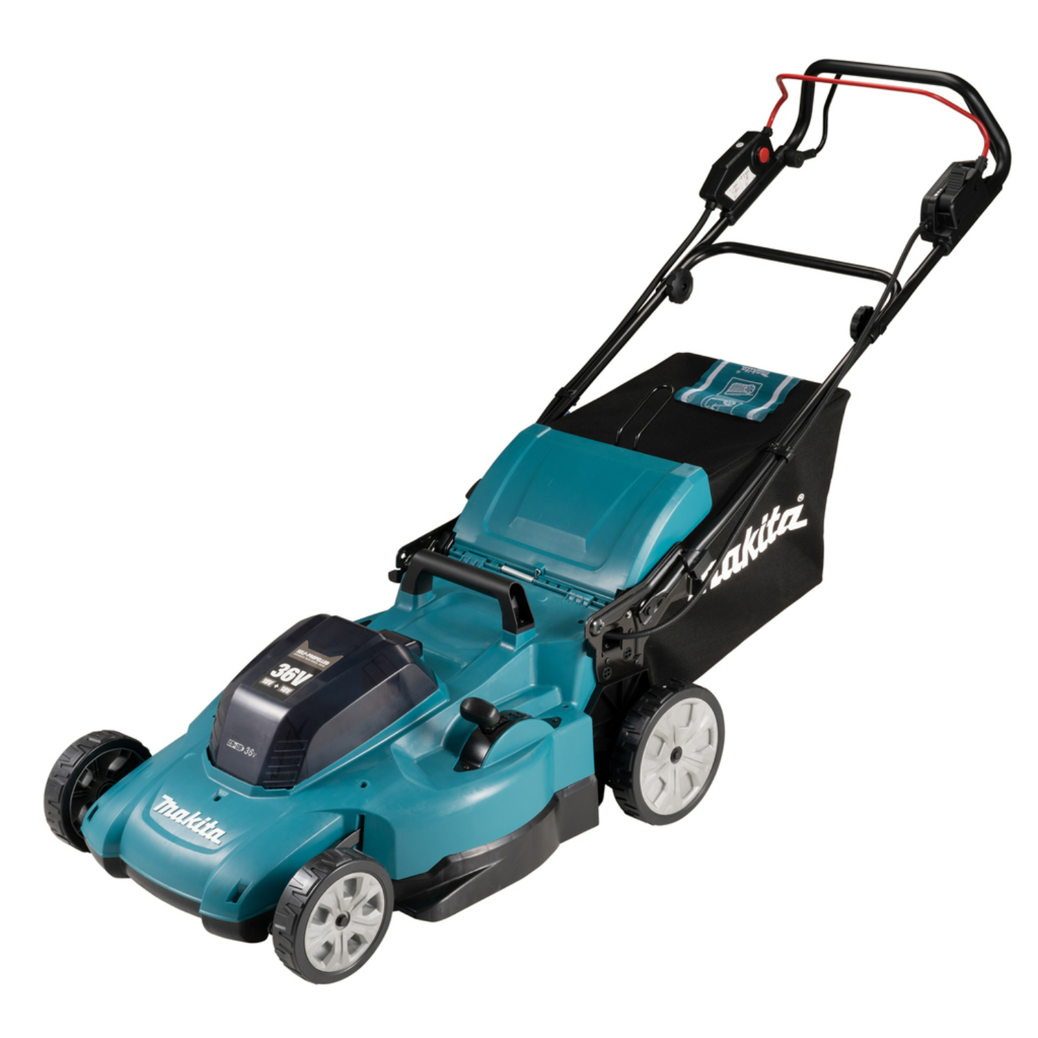 Makita DLM539Z (2X18V) Li-Ion Accu Grasmaaier body - 53cm - 70L - 1000 m²-image