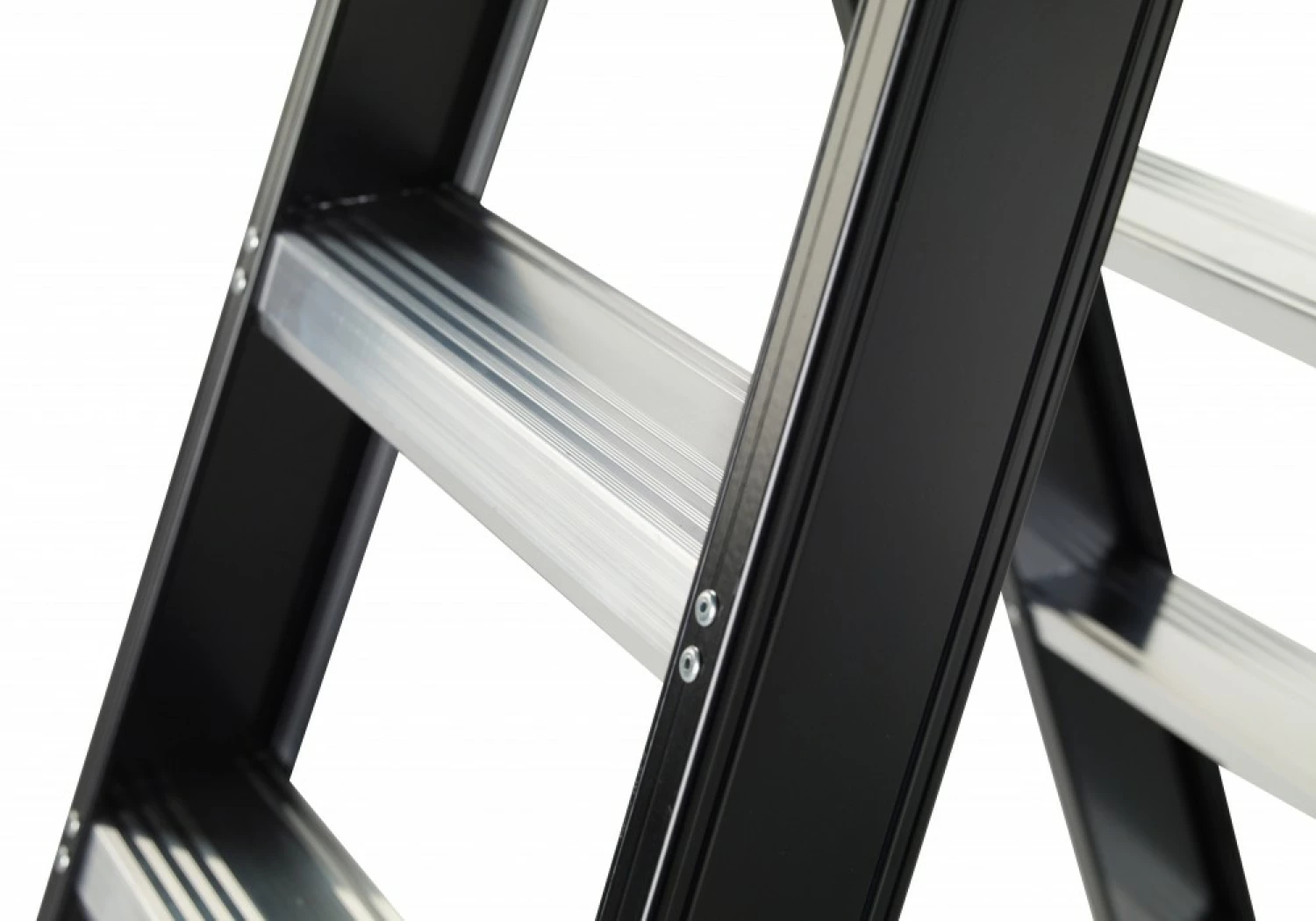 Altrex Taurus TDO 2 Dubbele trap - Aluminium met coating - 2 x 2 treden - max. werkhoogte 2,5m-image