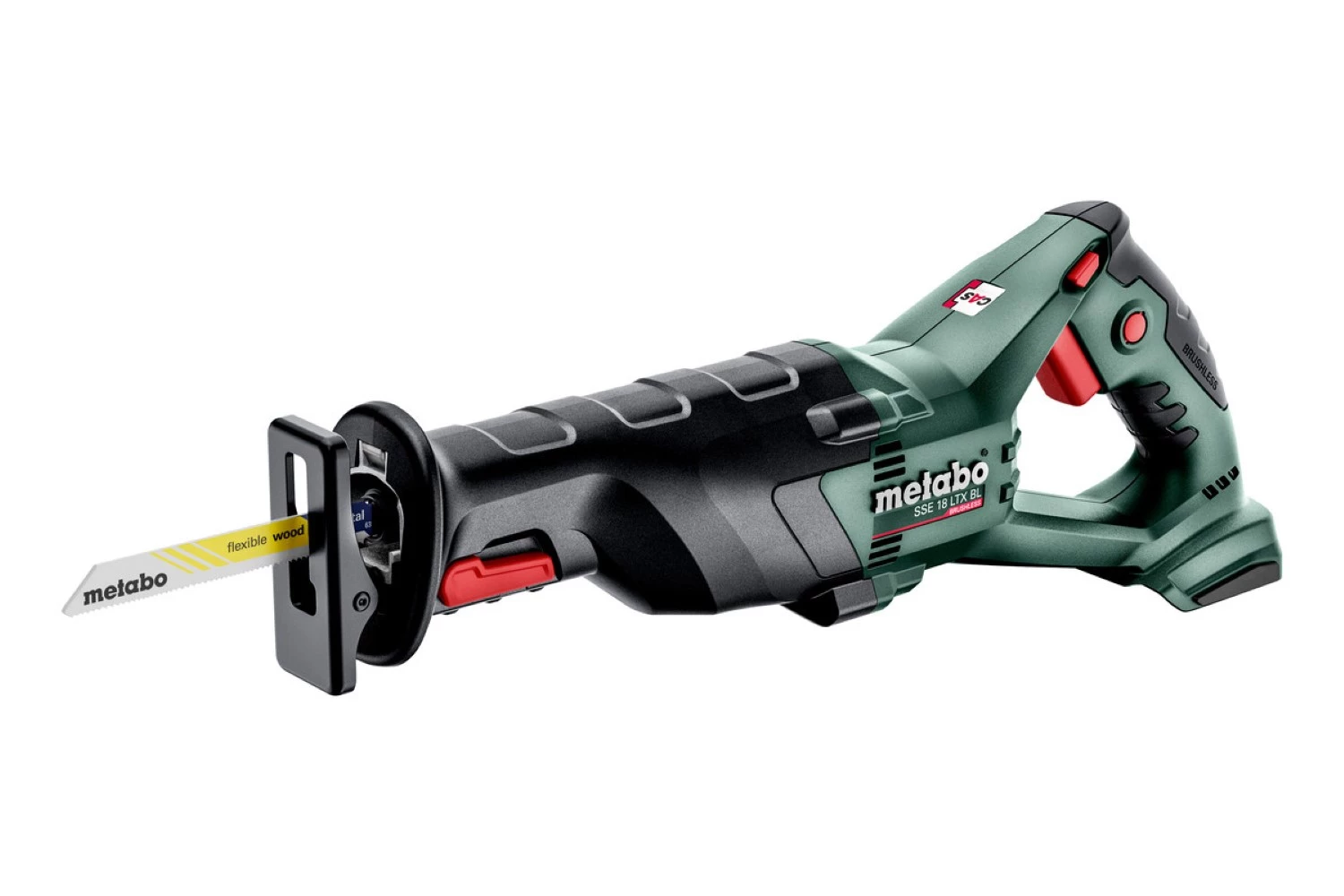 Metabo SSE 18 LTX BL Compact Scie sabre sans fil - Machine seule - Brushless-image