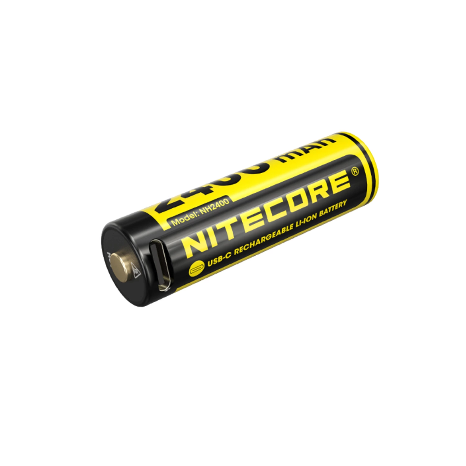 Nitecore NH2400 Batterie rechargeable AA Li-Ion 2400 mAh avec port USB-C - 4 pièces-image