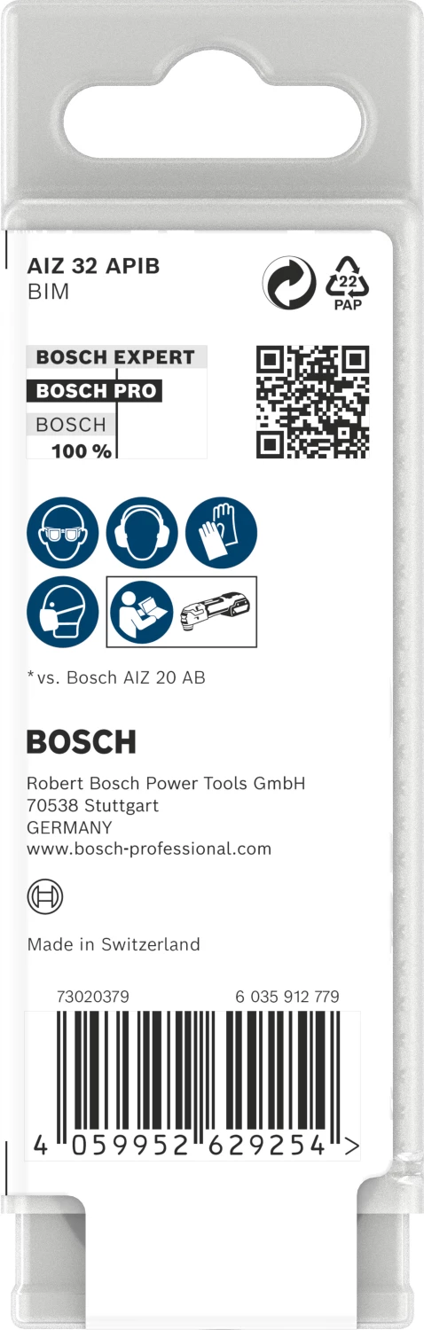 Bosch 2608669068 PRO / AIZ 32 APIB BIM invalzaagblad - 50 x 32mm - Hout en Metaal (10 st.)-image
