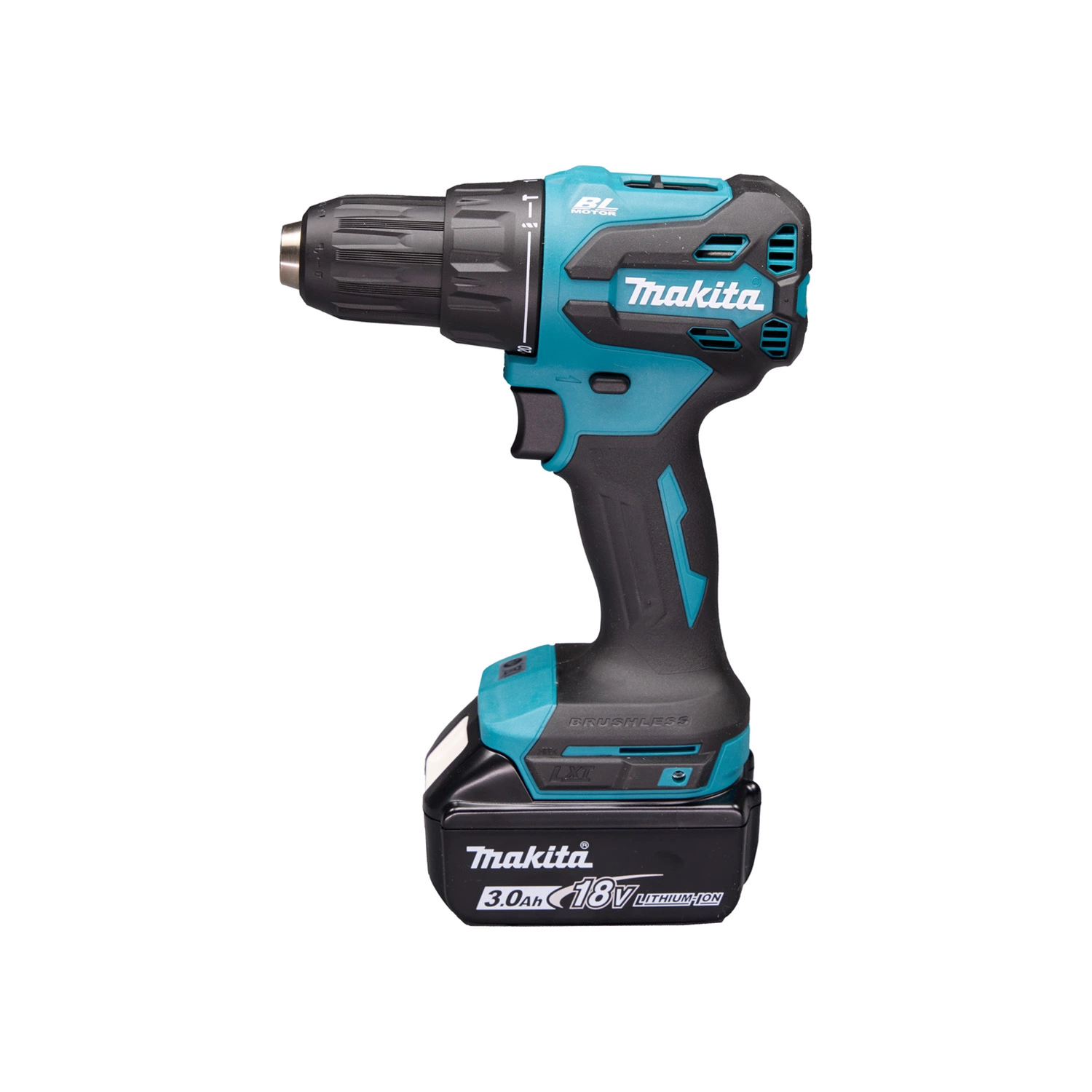 Makita DHP490SF1J LXT 18V Li-ion Accu Boor-/Schroefmachine set (1 x 3,0Ah accu) in Mbox - 50Nm