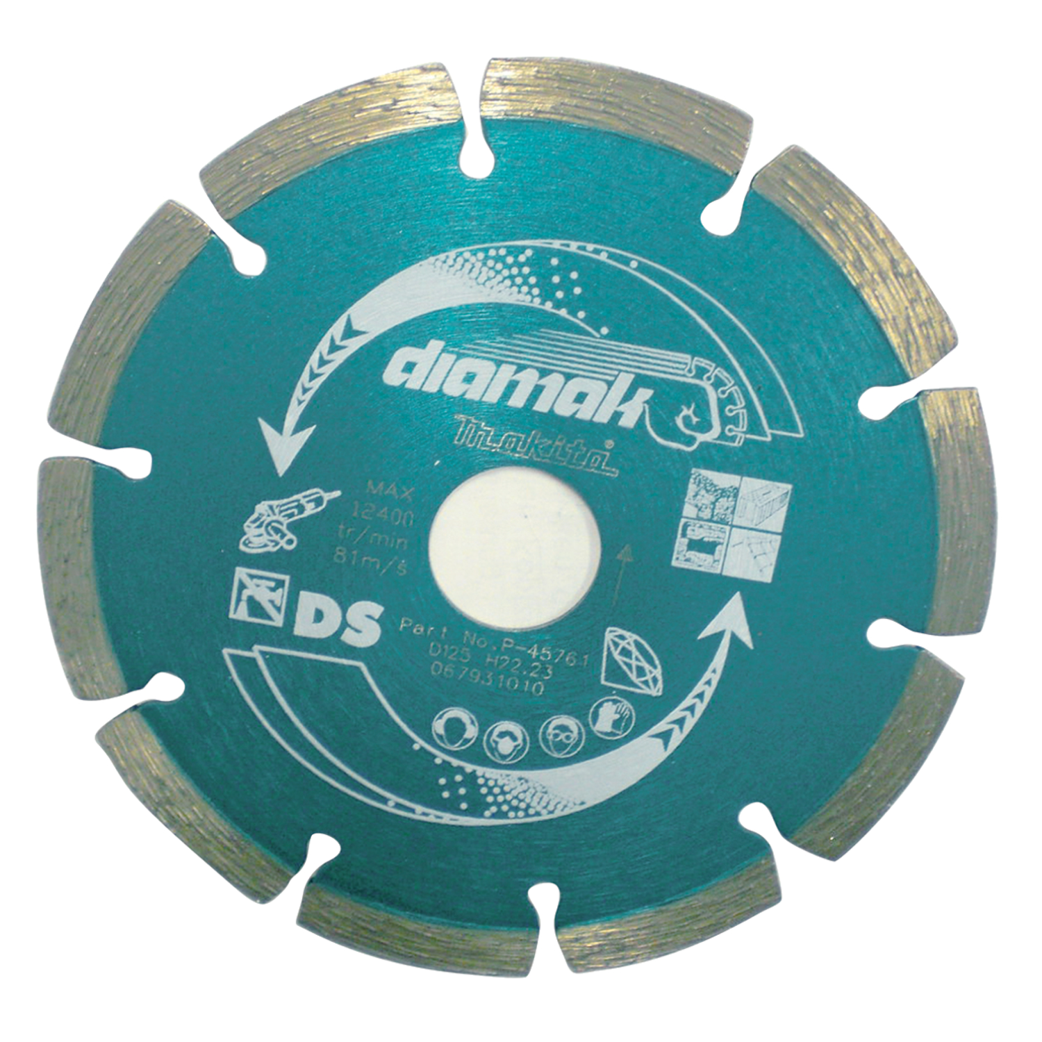 Disque Diamant Makita P-45761 / D-61139 - 125 x 22,23 mm - Universel-image