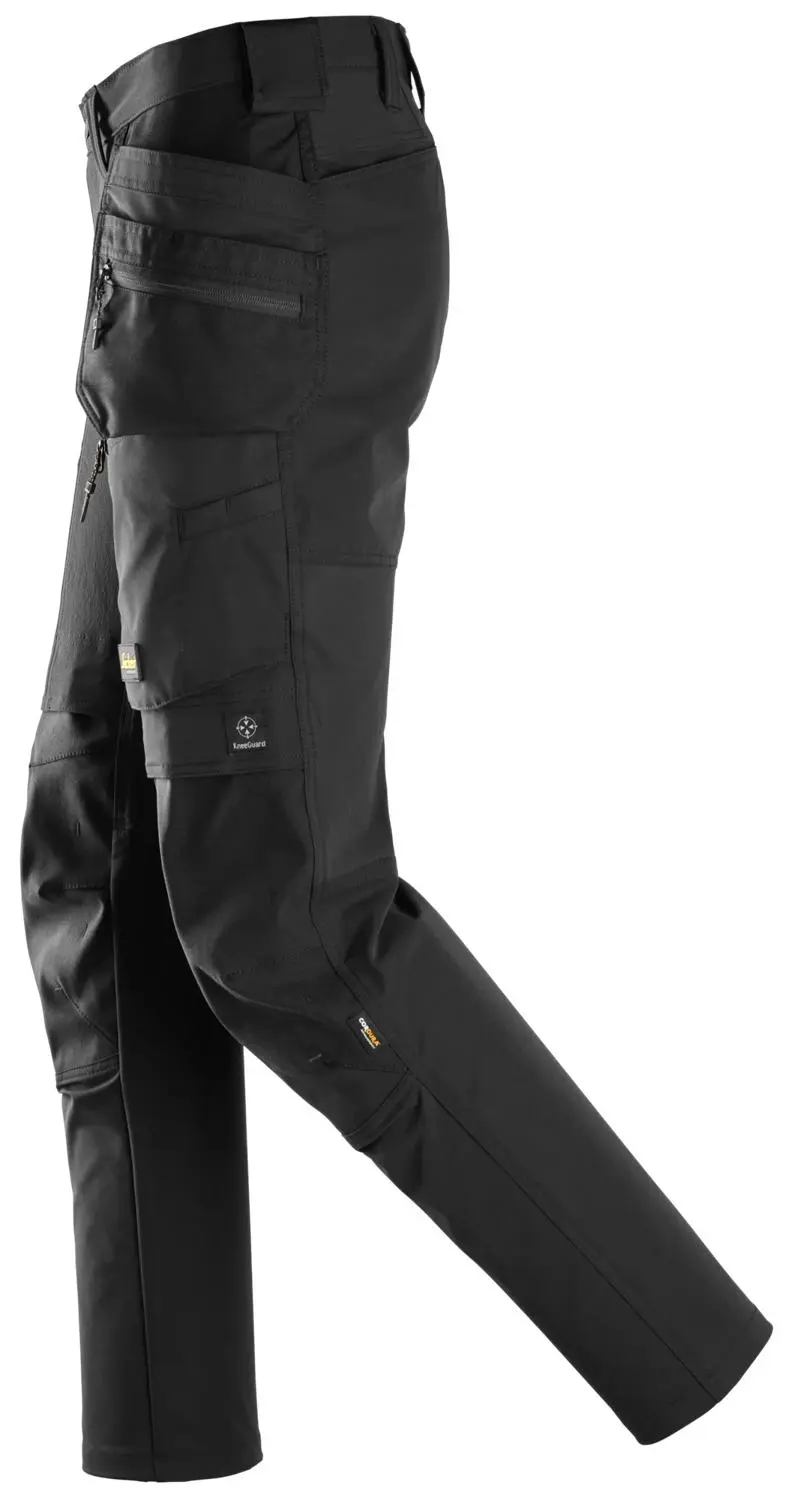 Snickers 6218 AllroundWork Stretch Werkbroek met Holsterzakken - Zwart - 124