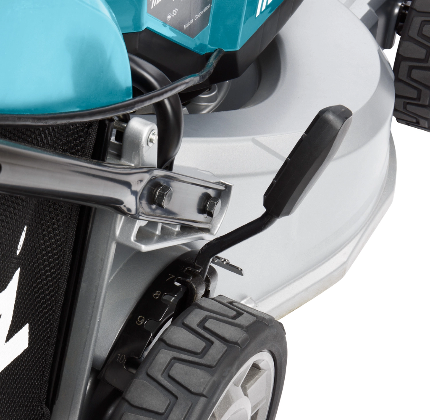 Makita DLM533PT4 36V (2x 18V) Li-Ion accu grasmaaier set (4x 5.0Ah accu) - 53cm - zelfrijdend - koolborstelloos-image