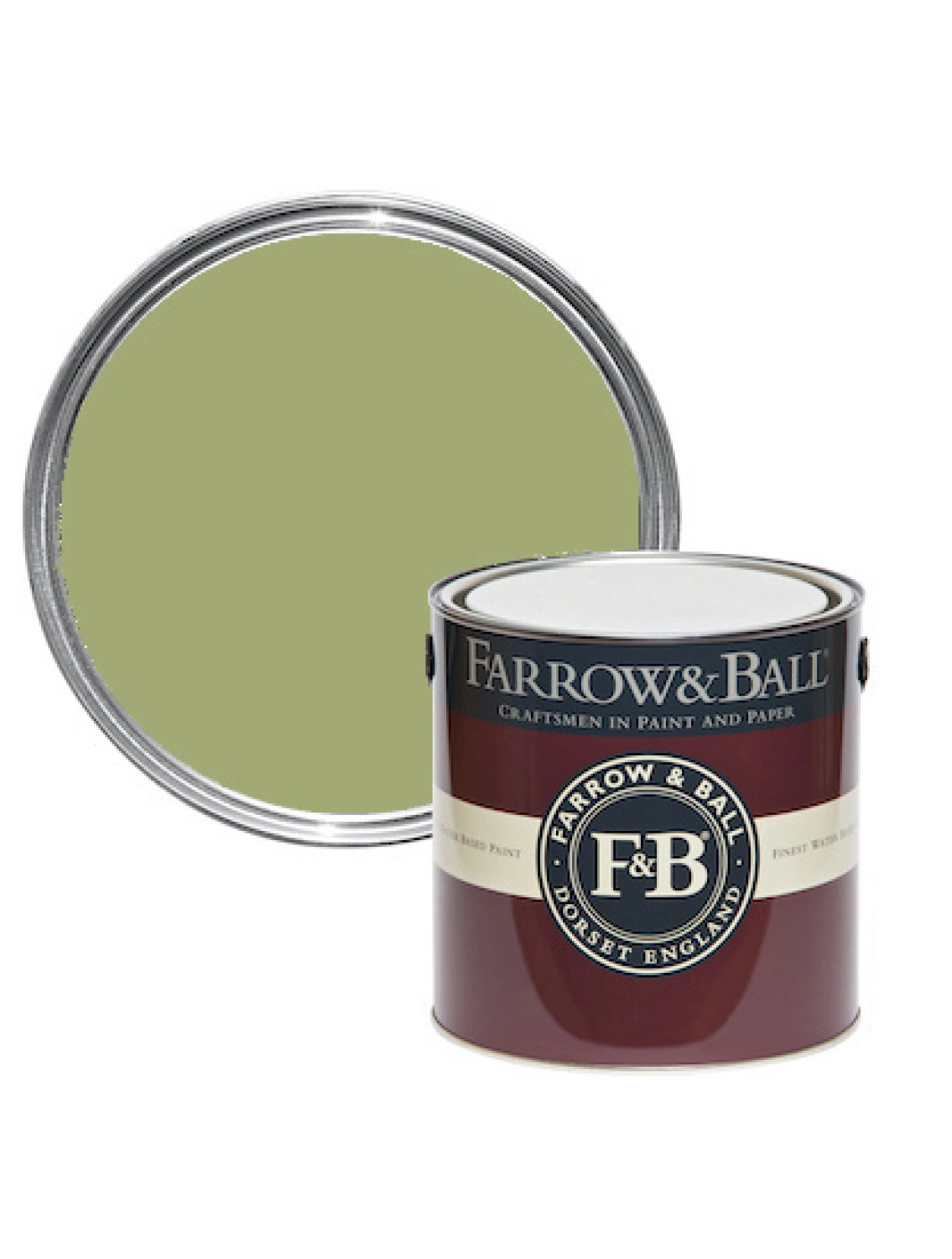 Farrow & Ball Estate Eggshell Saxon Green No. 80 - 5L-image