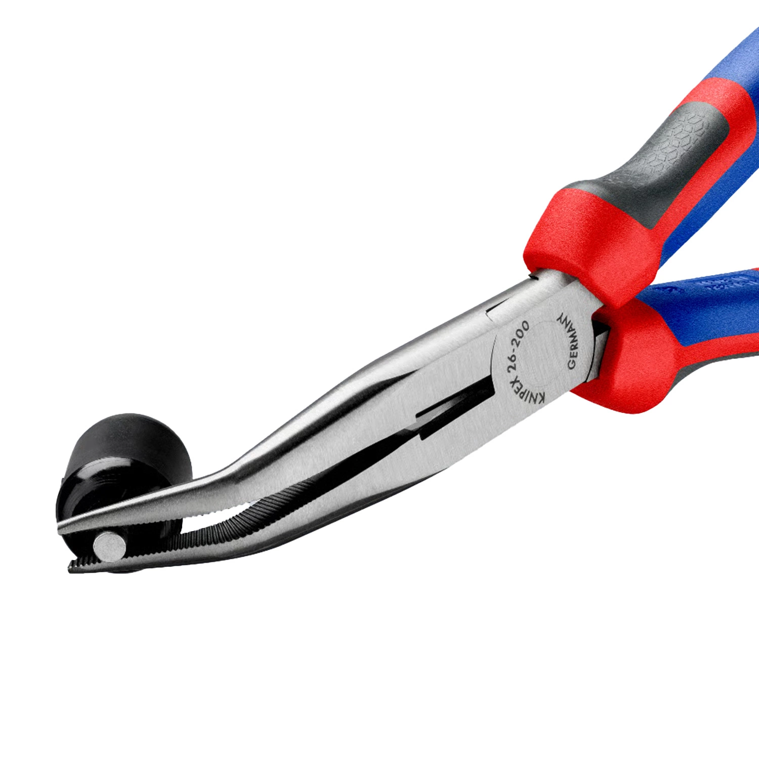 Knipex 26 22 200 - Pince demi-ronde avec tranchant (pince bec de cigogne)-image