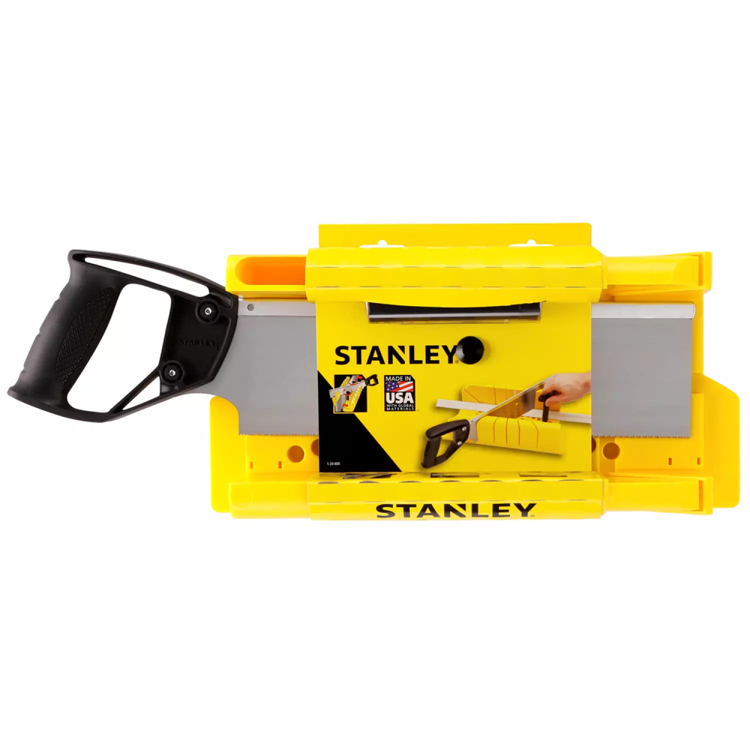 Stanley 1-20-600 Verstekbak Kunststof met Kapzaag - 220mm-image