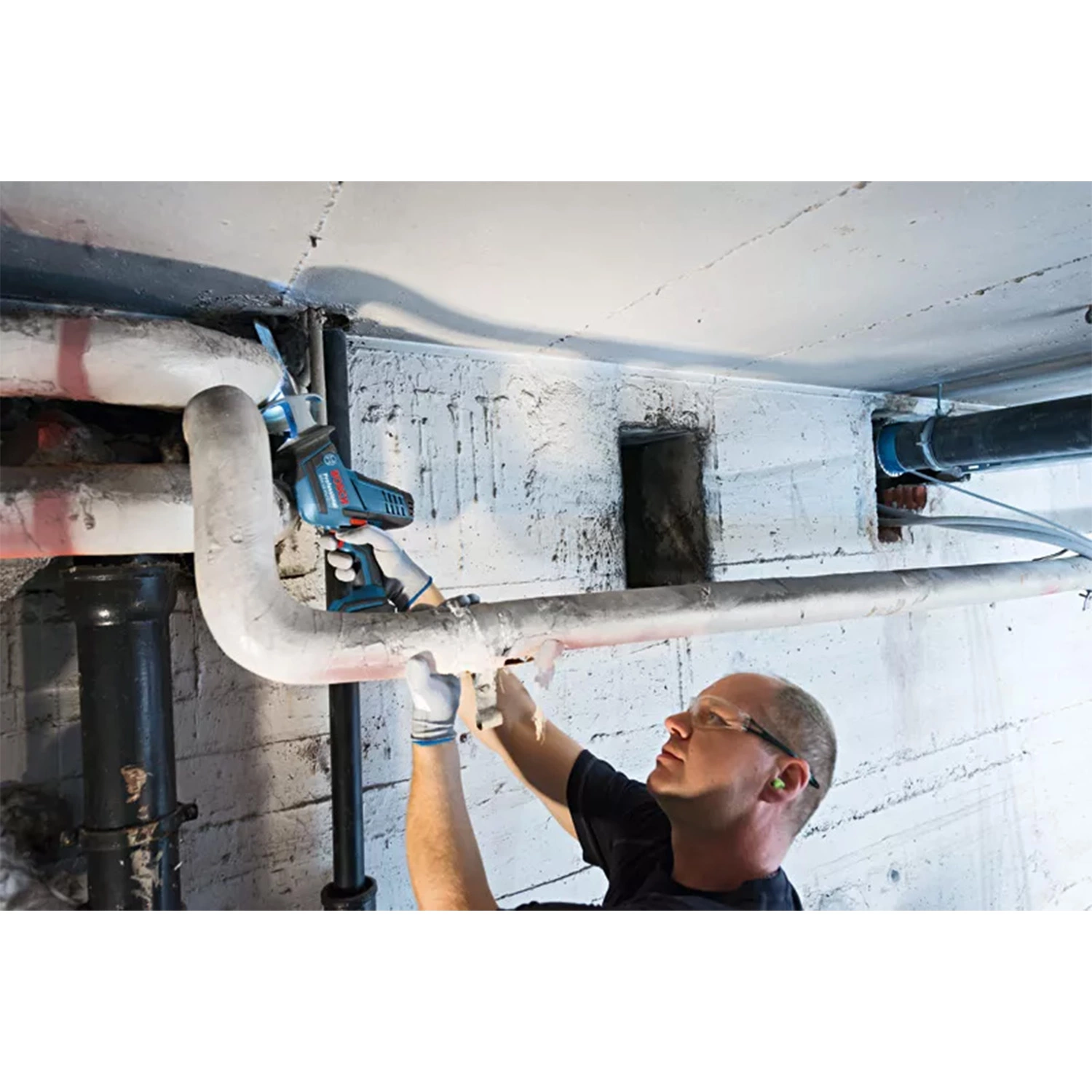 Bosch GSA 18 V-LI C 18V Li-Ion accu reciprozaag set (2x 5.0Ah accu) in L-Boxx - snelwissel-image