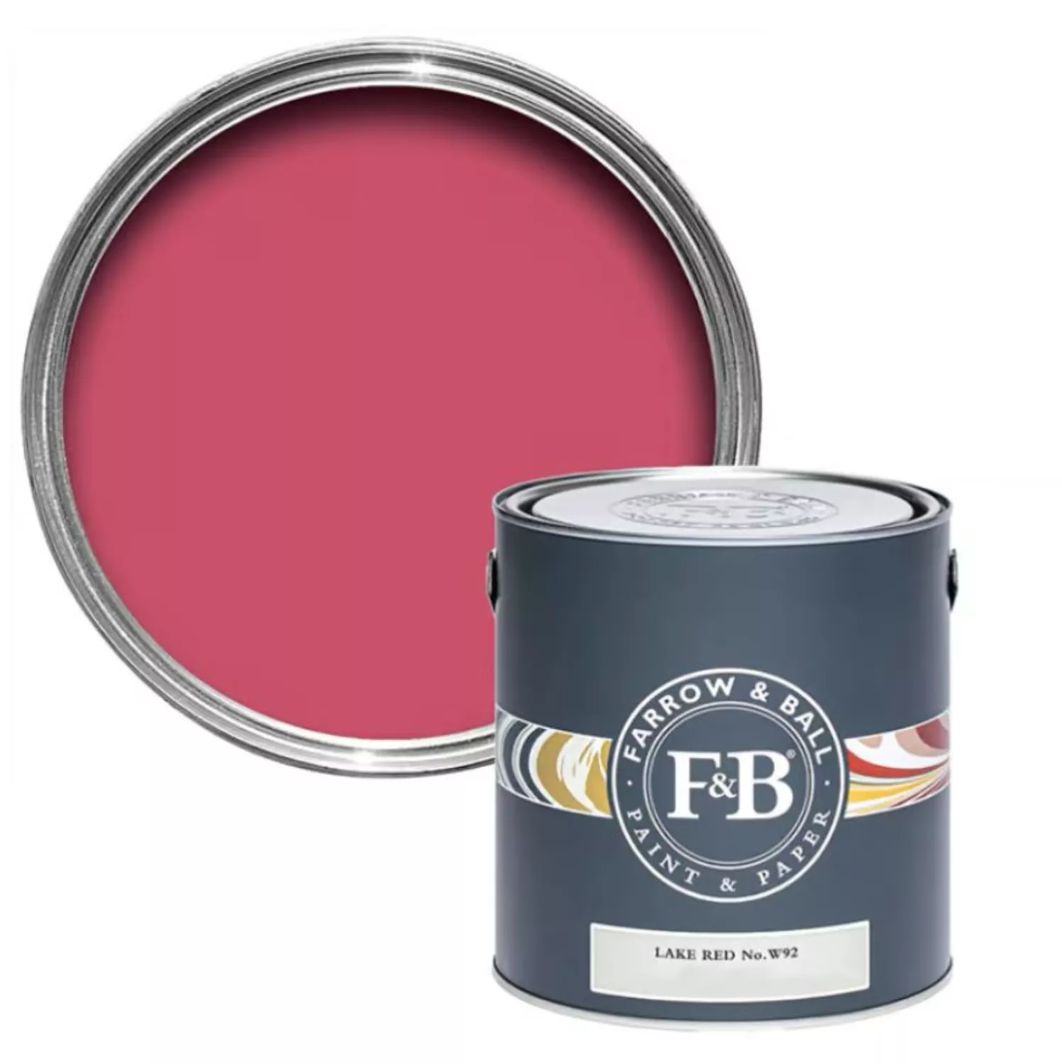 Farrow & Ball Estate Emulsion Lake Red No. W92 5L-image