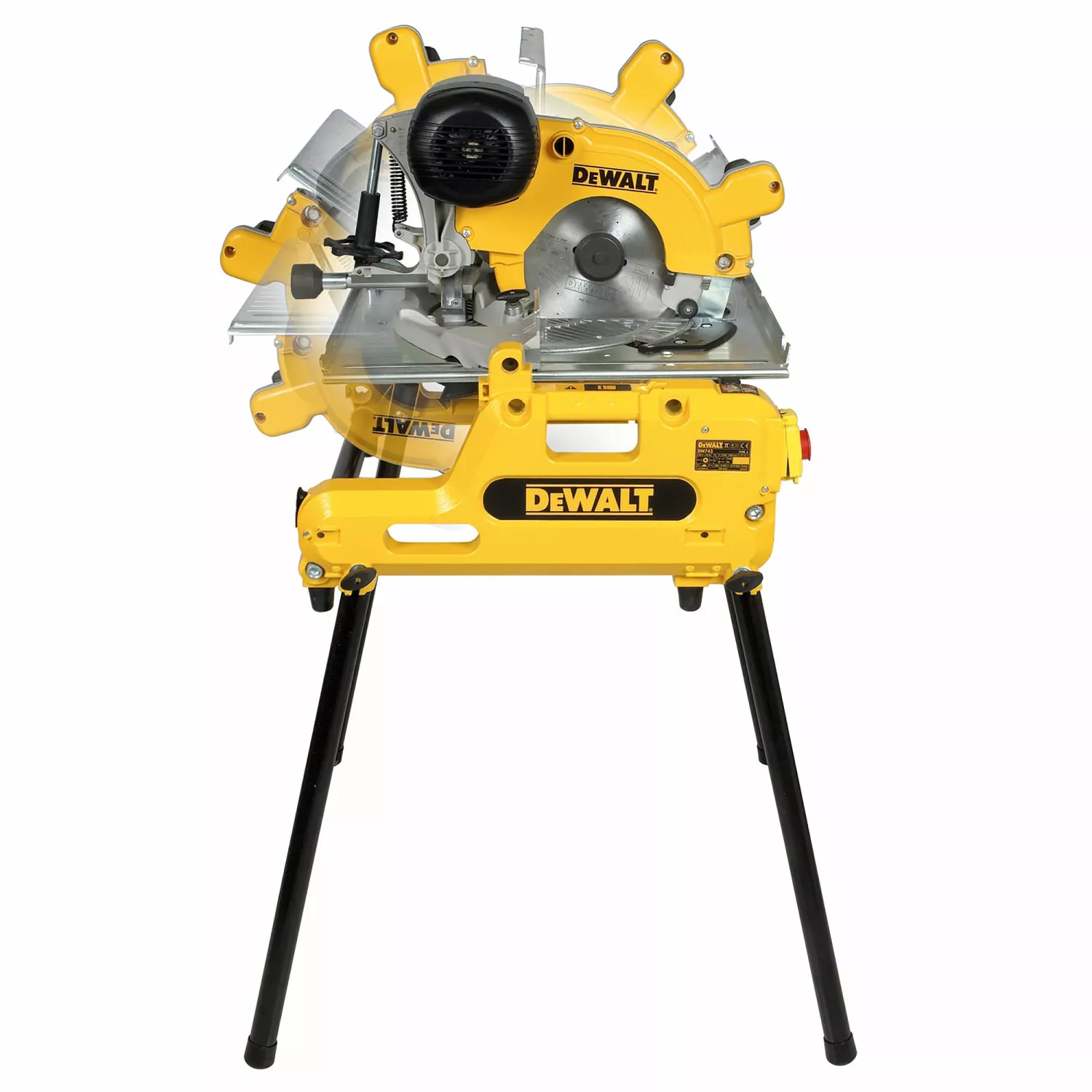 DeWALT DW743N Tafel afkort- en verstekzaag / combinatiezaagmachine - 2000W - 250 x 30mm-image